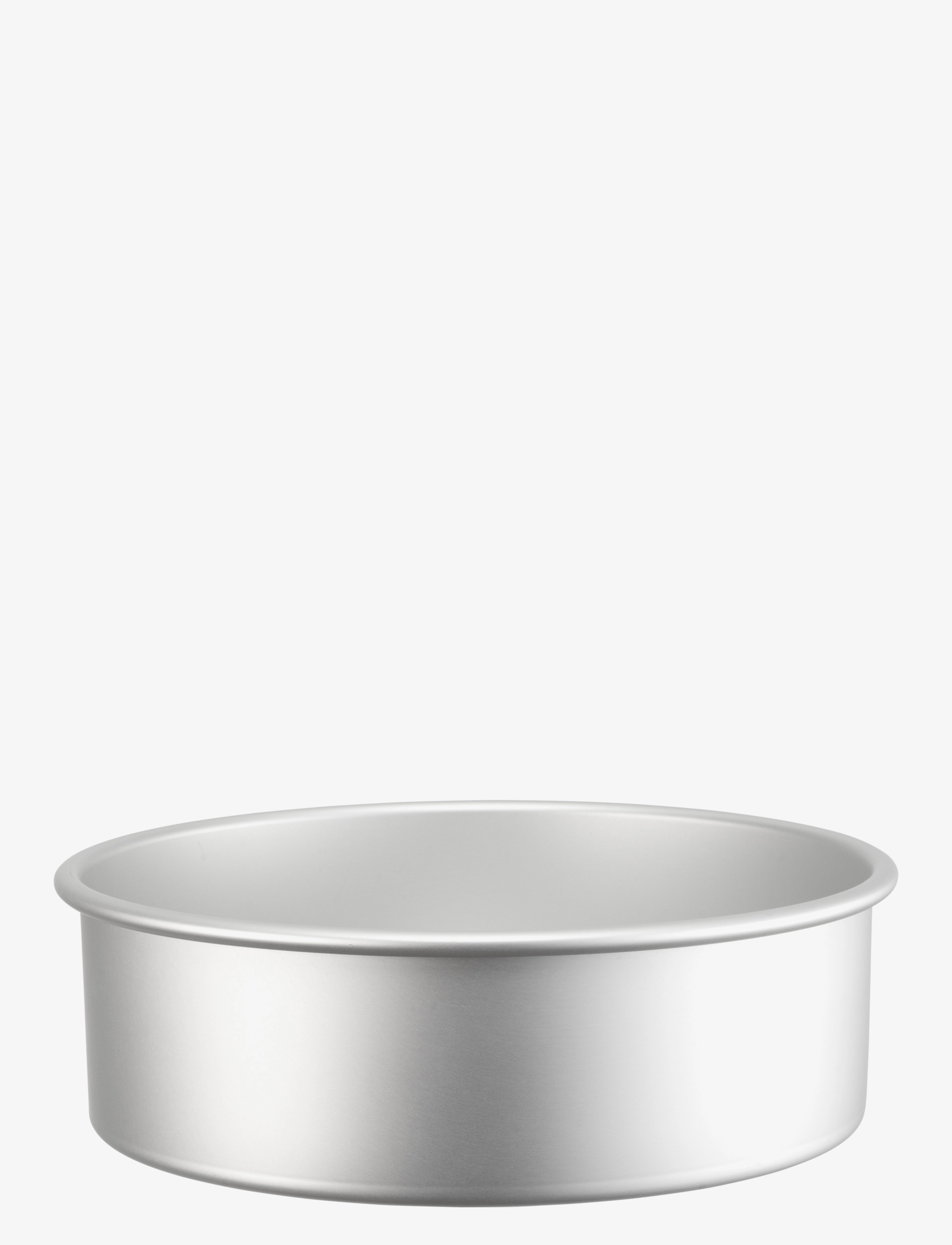 Heirol Rund Kageform I Anodiseret Aluminium, One Size x 23, Silver, Køkken > Ovnforme, Unisex