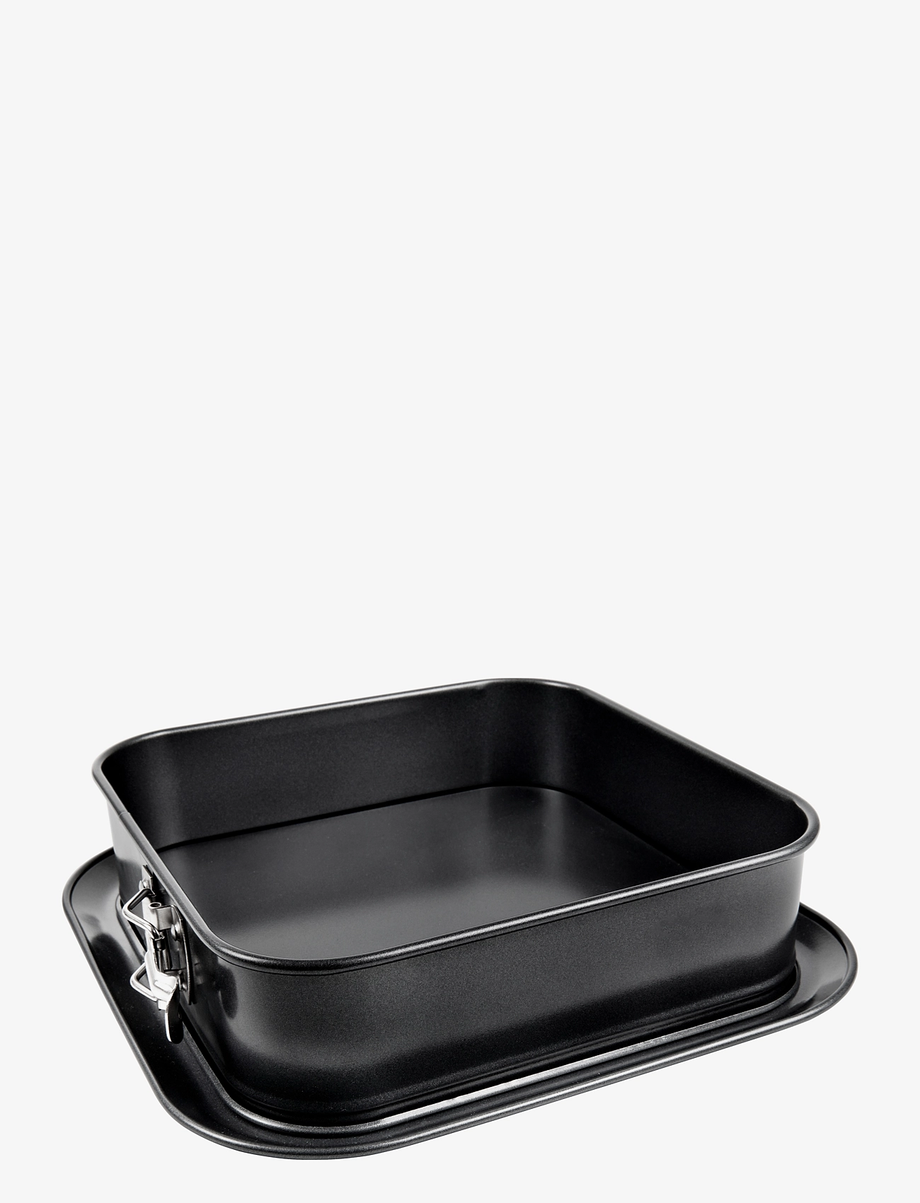 HEIROL Heirol Rektangulær Springform Med Ekstra Bred Bund Schwarz - 24X24CM - Unisex