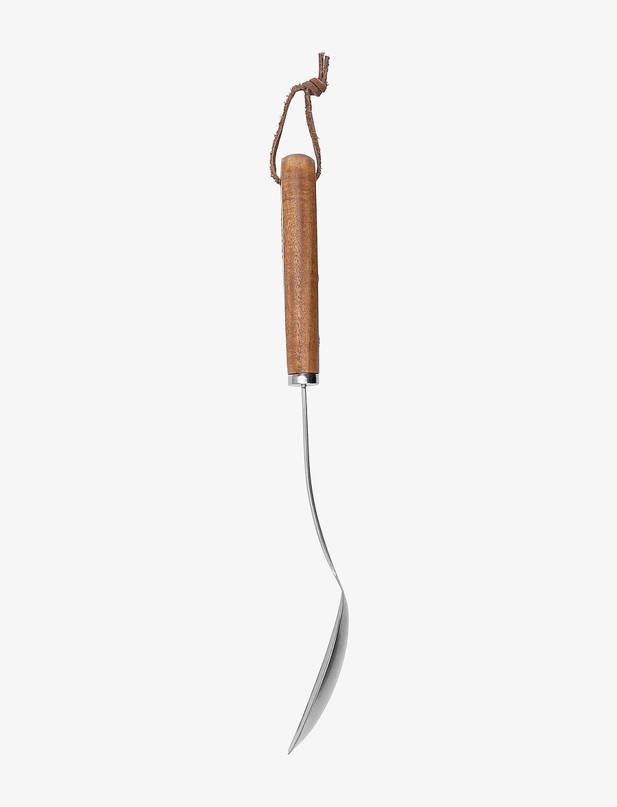 Heirol - SERVING SPOON Beech wood - servierlöffel - silver - 1