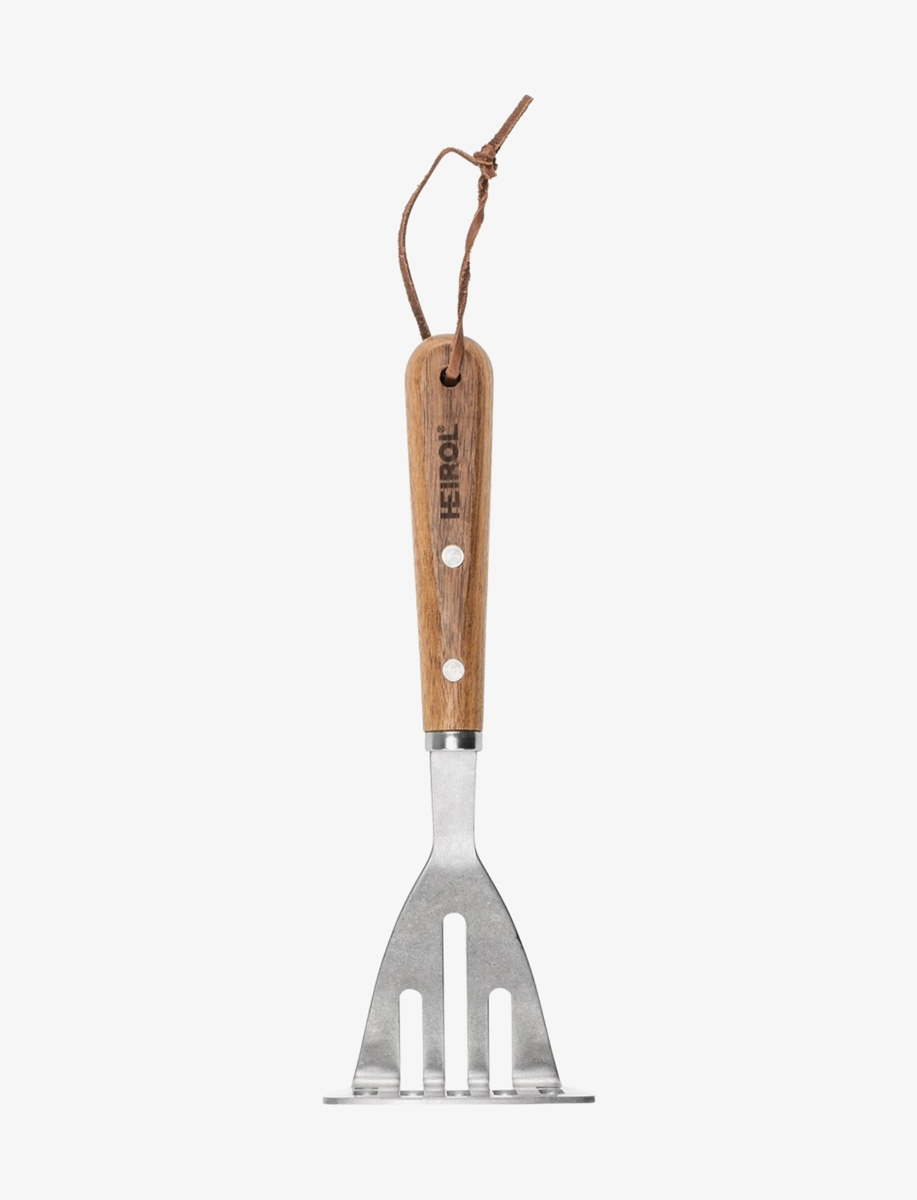 Heirol Rustfri Kartoffelstøder I Bøgetræ, L:27 cm, Silver, Presser > Mosere & Piskeris, Unisex