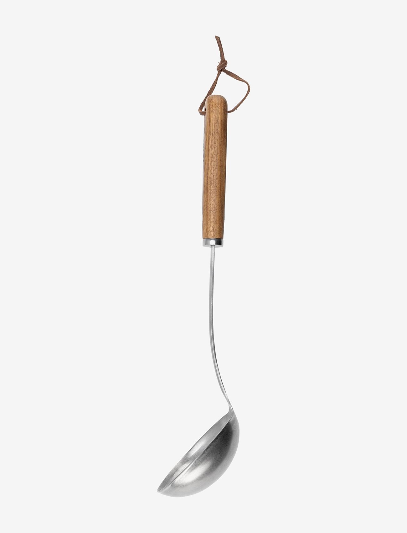 Heirol - LADLE Beech Wood - serveringsskeer - silver - 1