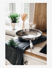 Heirol - FRYING PAN STEELY CLASSIC PRO - bratpfannen - silver - 2
