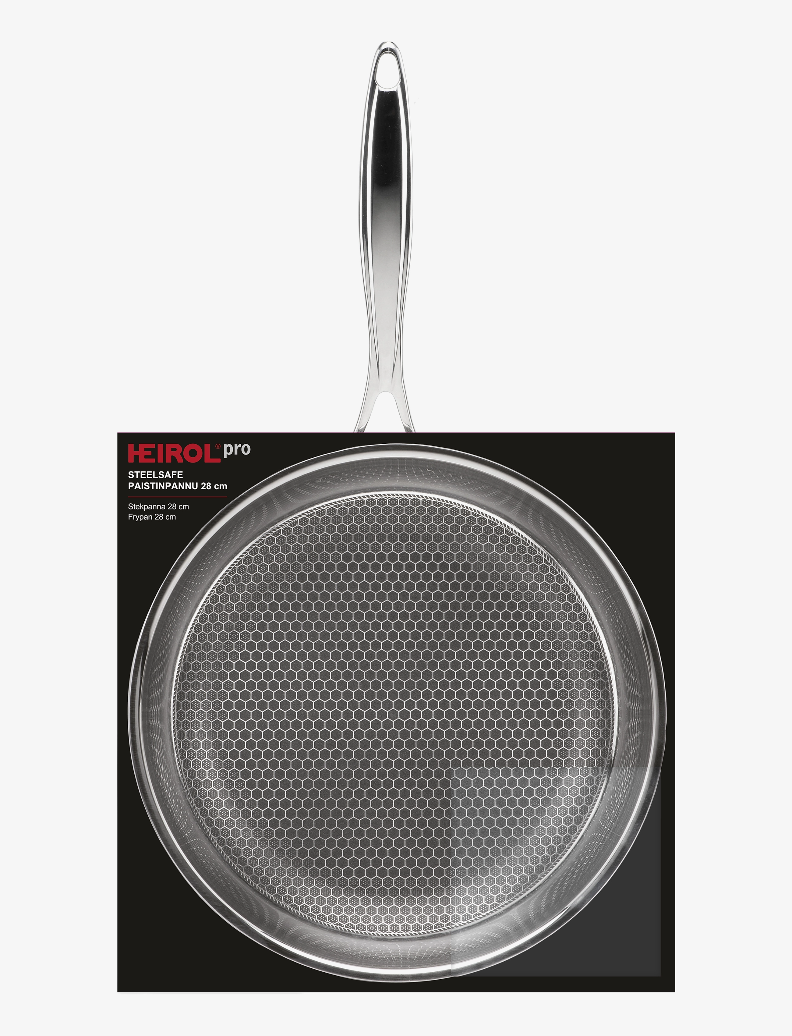 Heirol - Pro pan 28 cm - bratpfannen - silver - 2