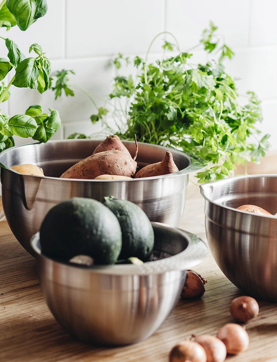 Heirol - MIXING BOWL STEEL - miski - silver - 3