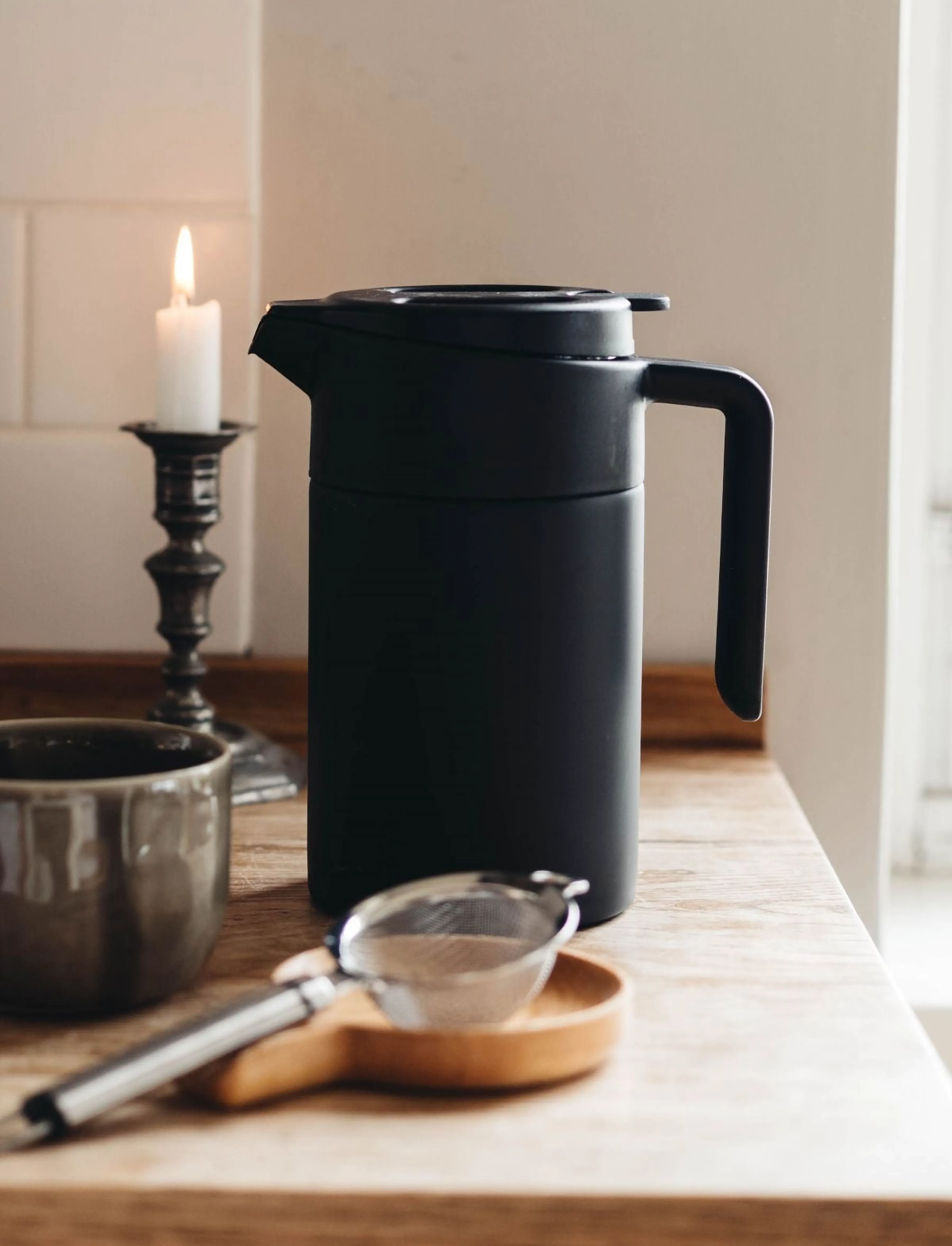 Heirol Vacuum Jug 1,2 Liter,,,Schwarz Gr.1.2 L