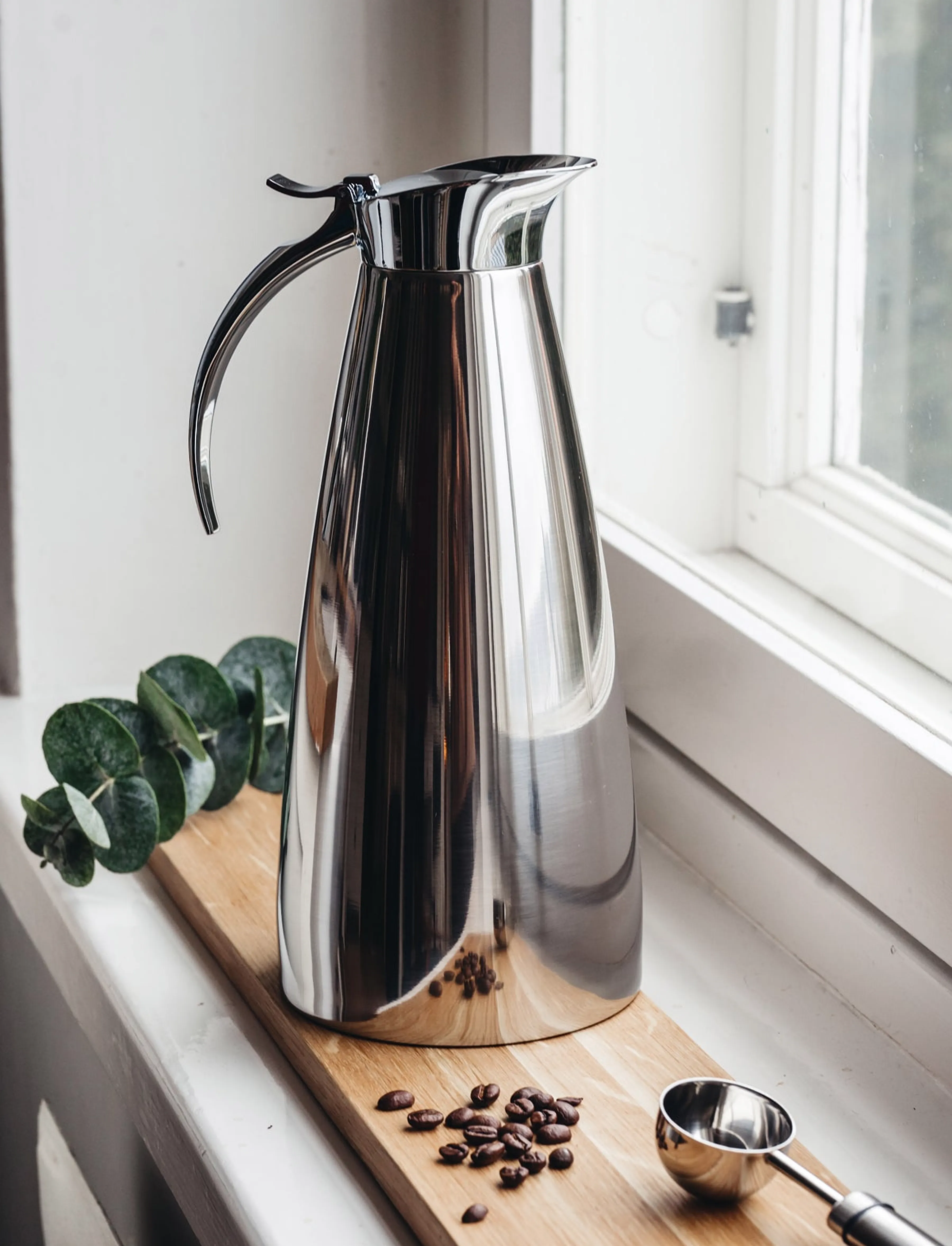 Heirol - Heirol Vacuum Jug Stainless Steel - carafes isothermes - steel - 3