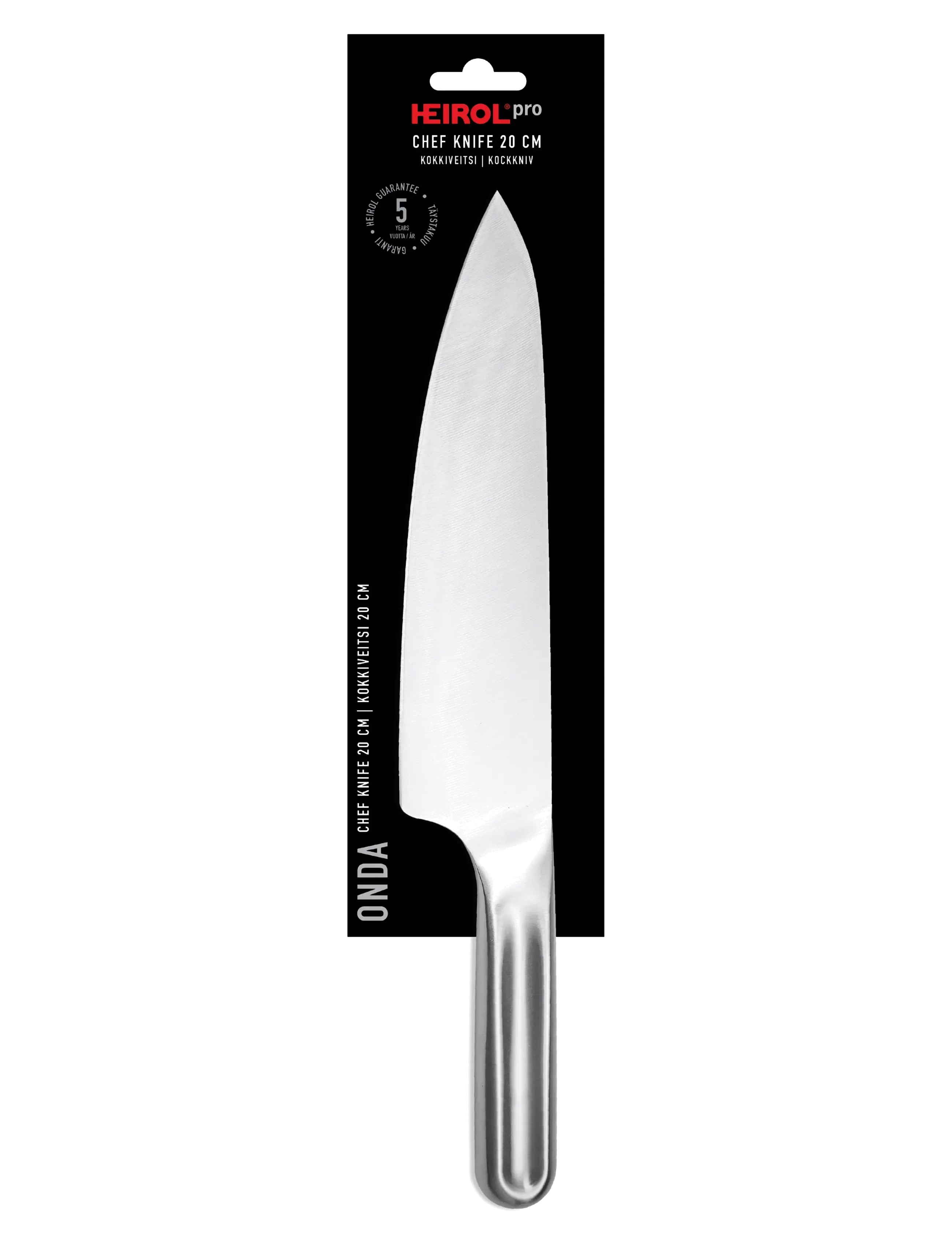 Heirol Heirol Kockkniv Onda 20 - Kitchen - SILVER / silver