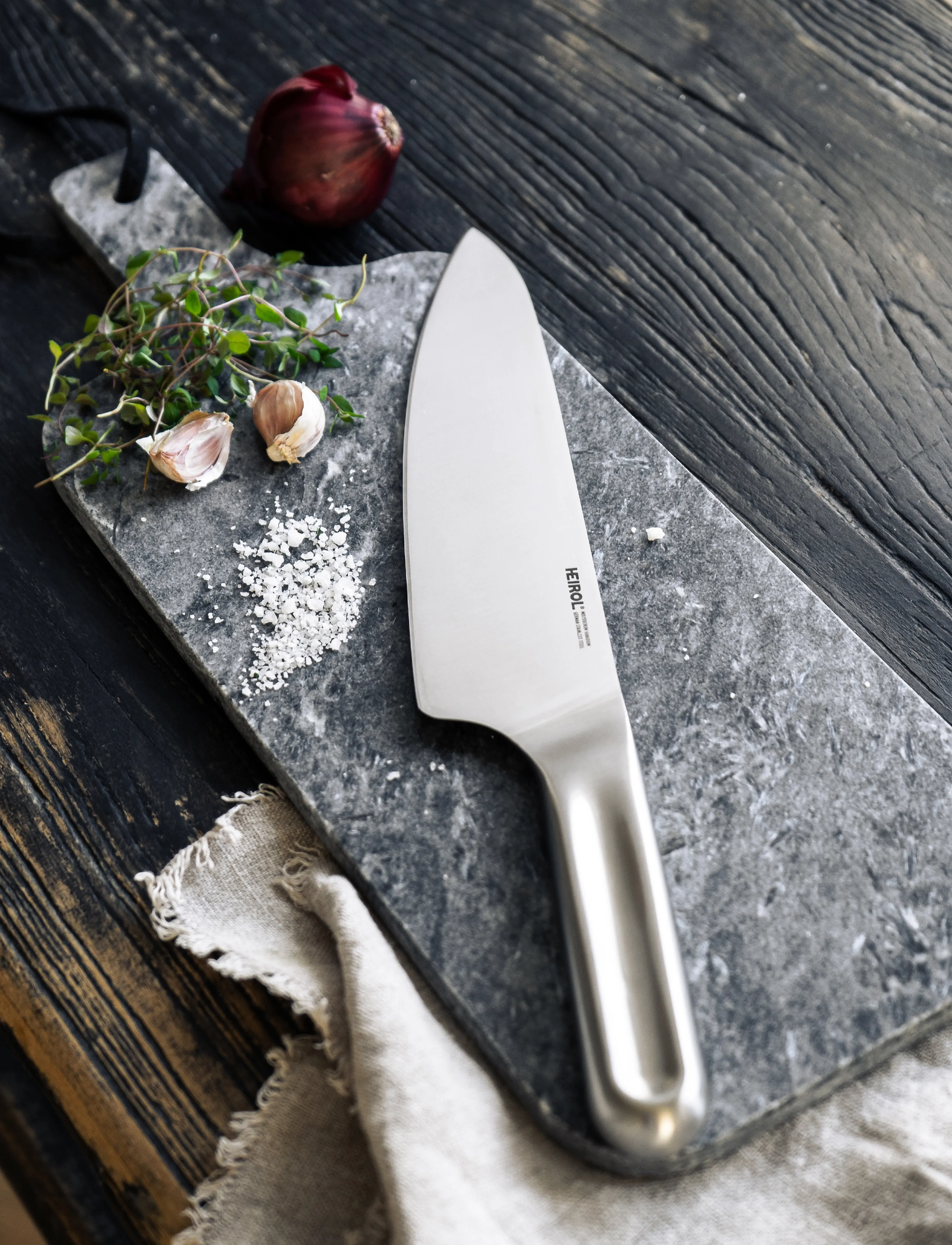 Heirol - Heirol Kockkniv Onda 20 - kockknivar - silver - 2