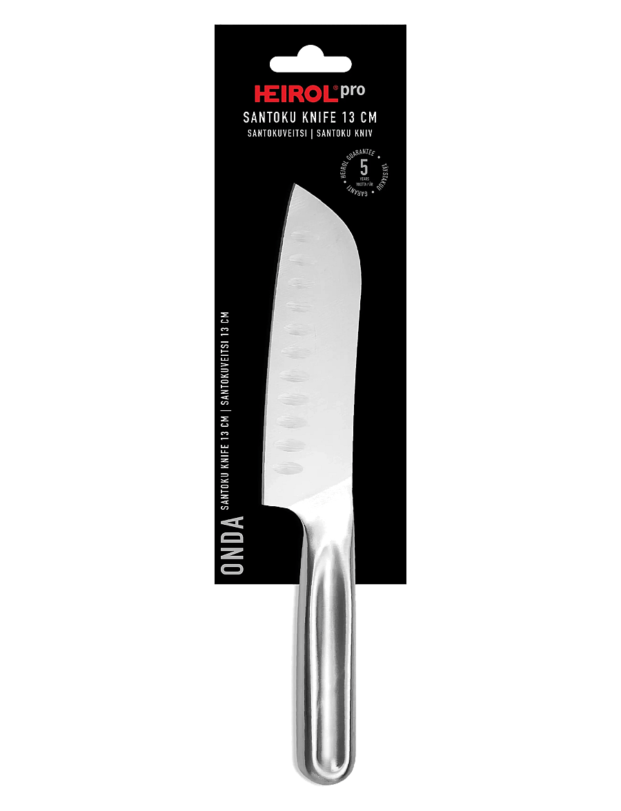 Heirol - Heirol Santukokniv Onda 13 - santoku messer - silver - 1
