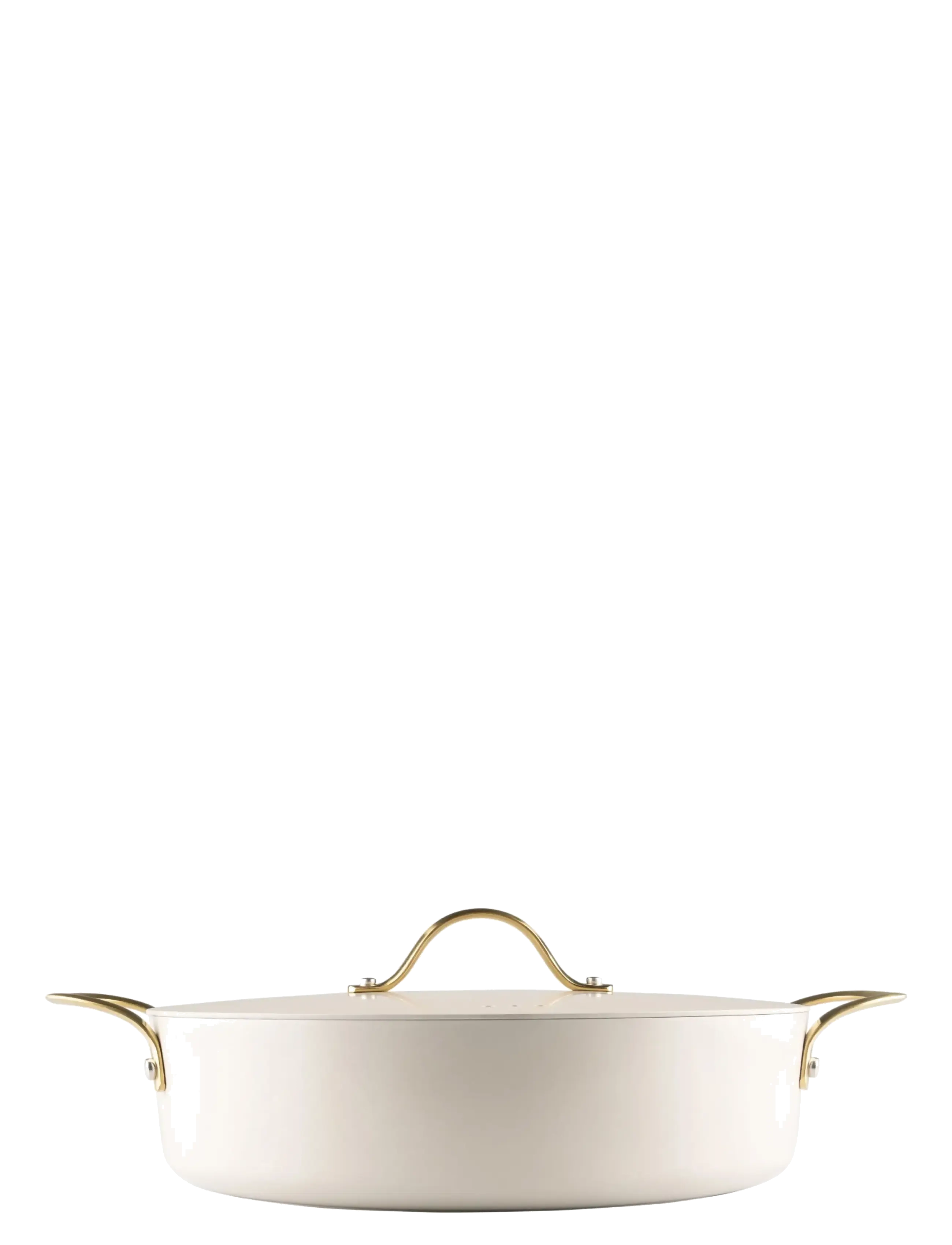 Heirol Heirol Gryta med Lock Royal Pearl 28 cm, 4,1 liter - Heirol - WHITE / white