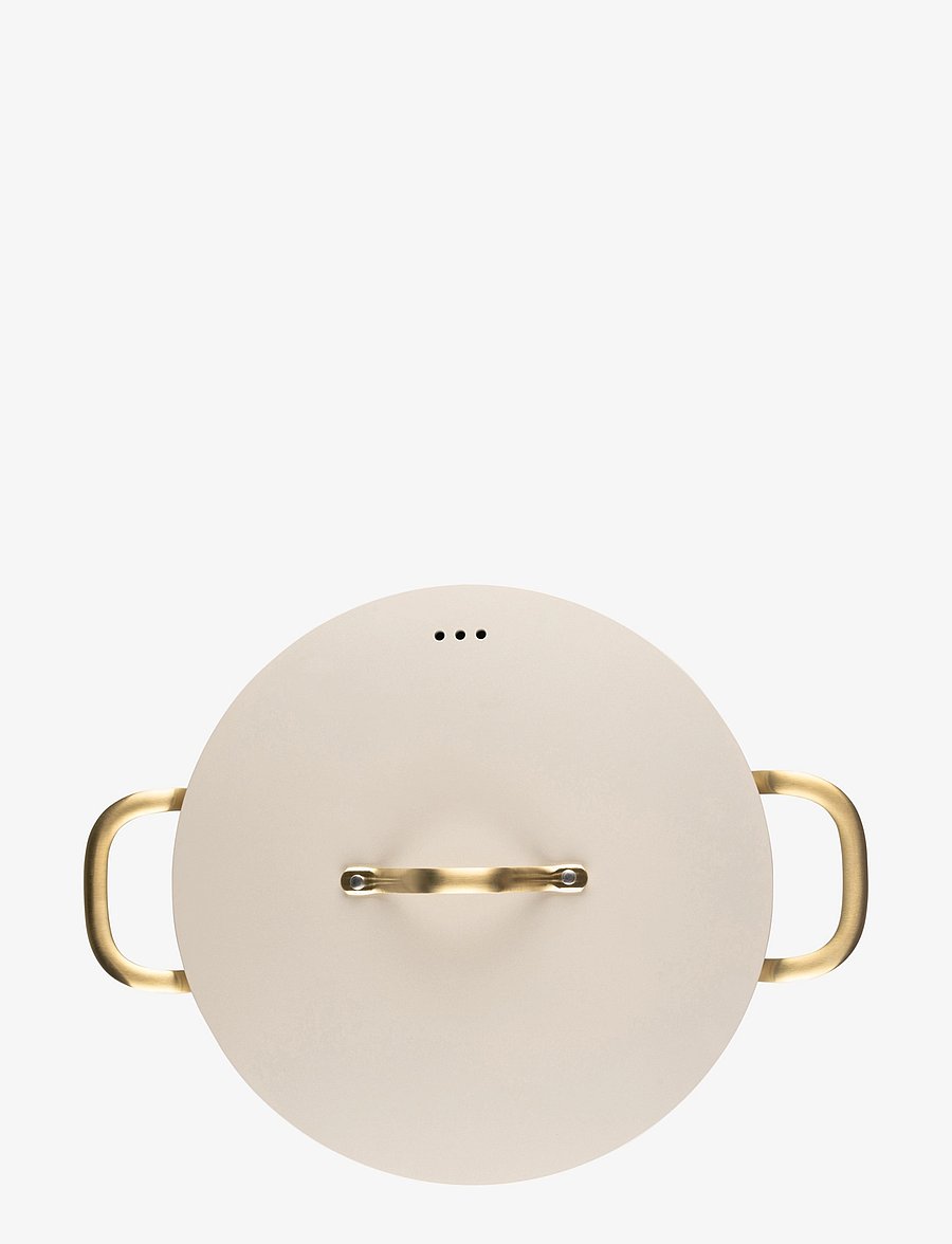 Heirol - Heirol Royal Pearl Casserole with lid 4,1 liter 28 cm - white - 1