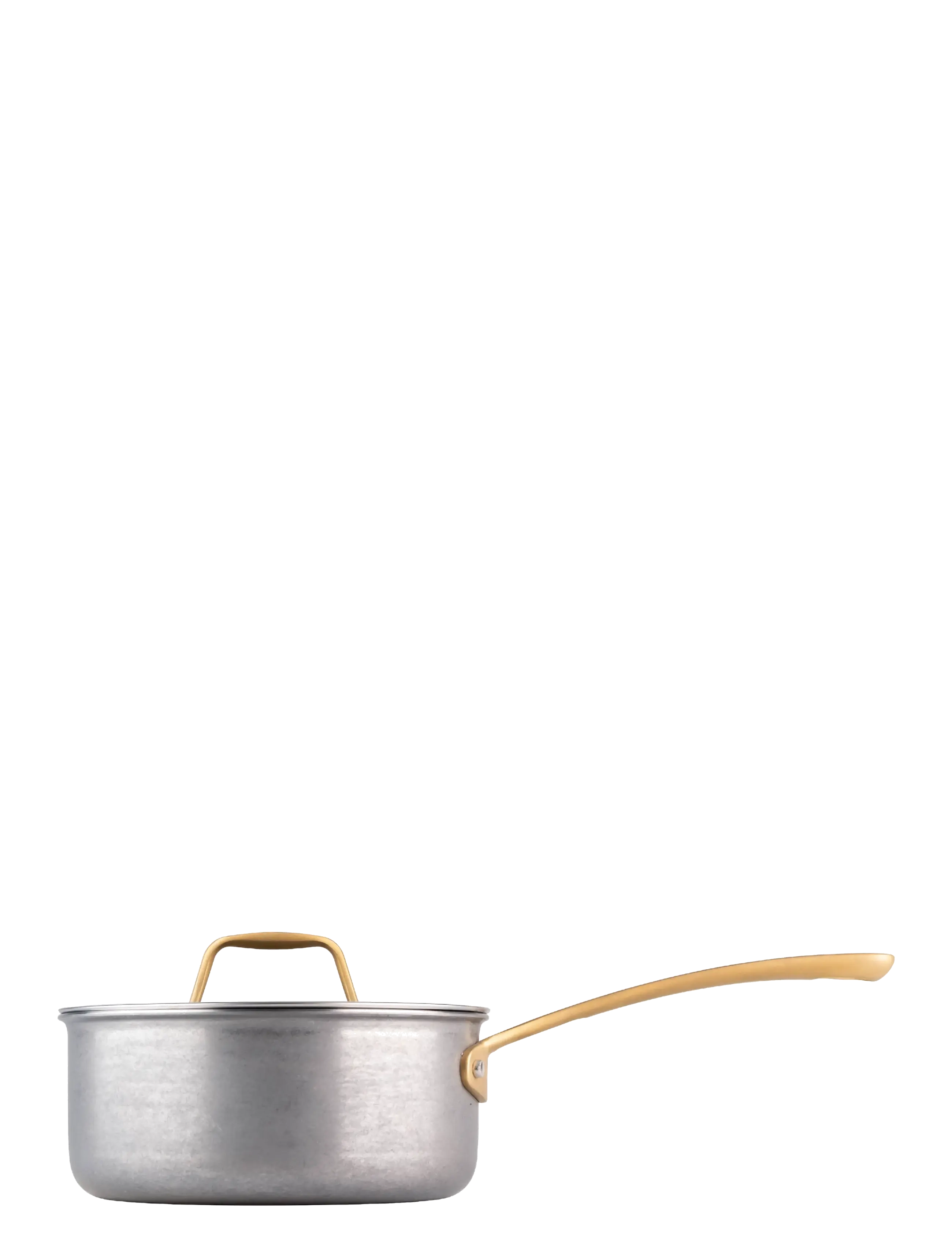 Heirol Heirol Kastrull med Lock 18 cm, 2,5 l, Heritage Pro - Heirol - SILVER / silver