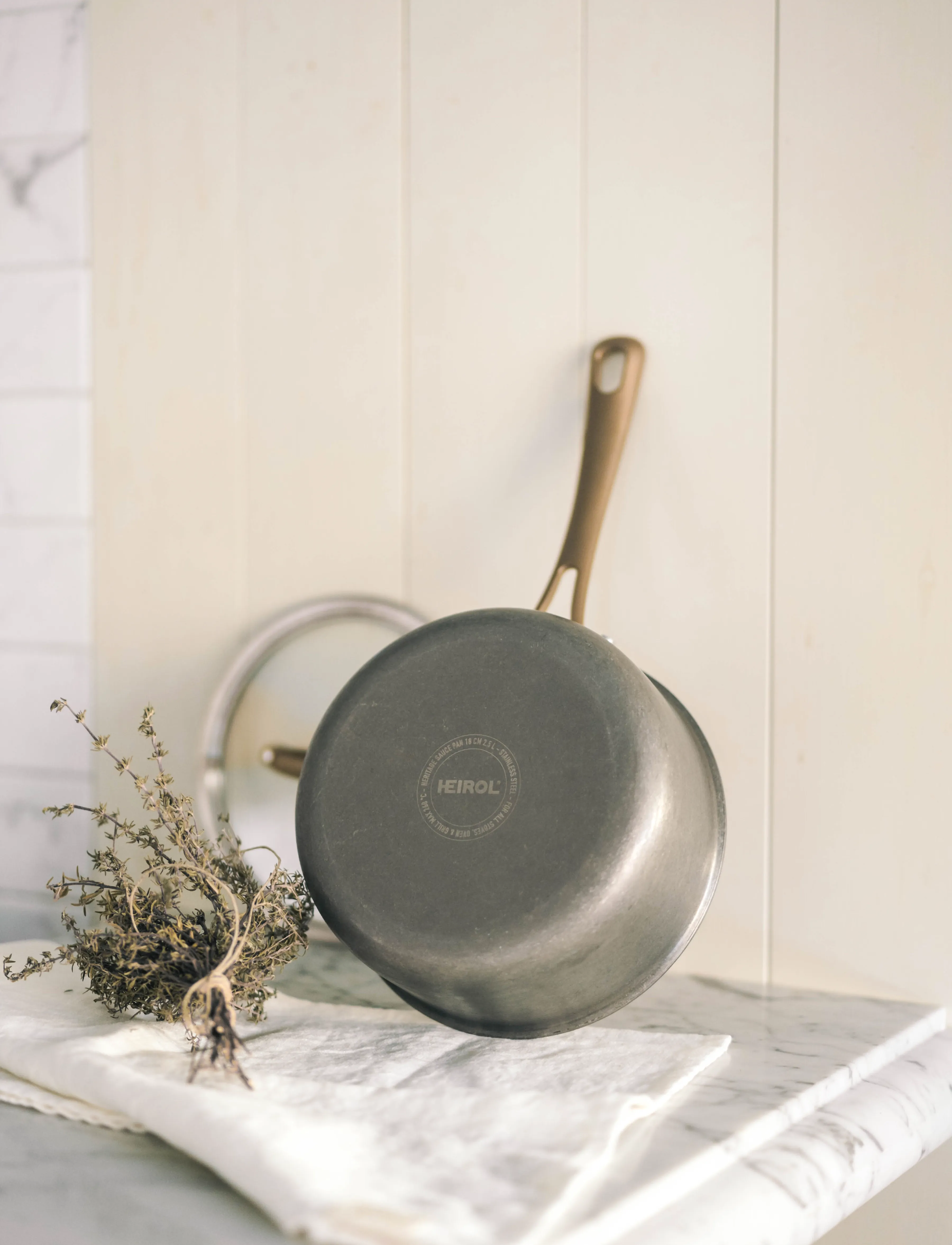 Heirol - Heirol Kastrull med Lock 18 cm, 2,5 l, Heritage Pro - stieltöpfe - silver - 0