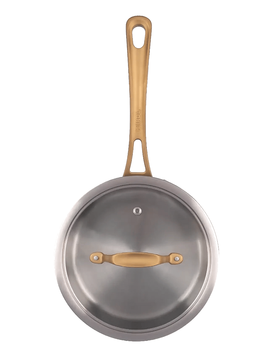 Heirol - Heirol Kastrull med Lock 18 cm, 2,5 l, Heritage Pro - stieltöpfe - silver - 3
