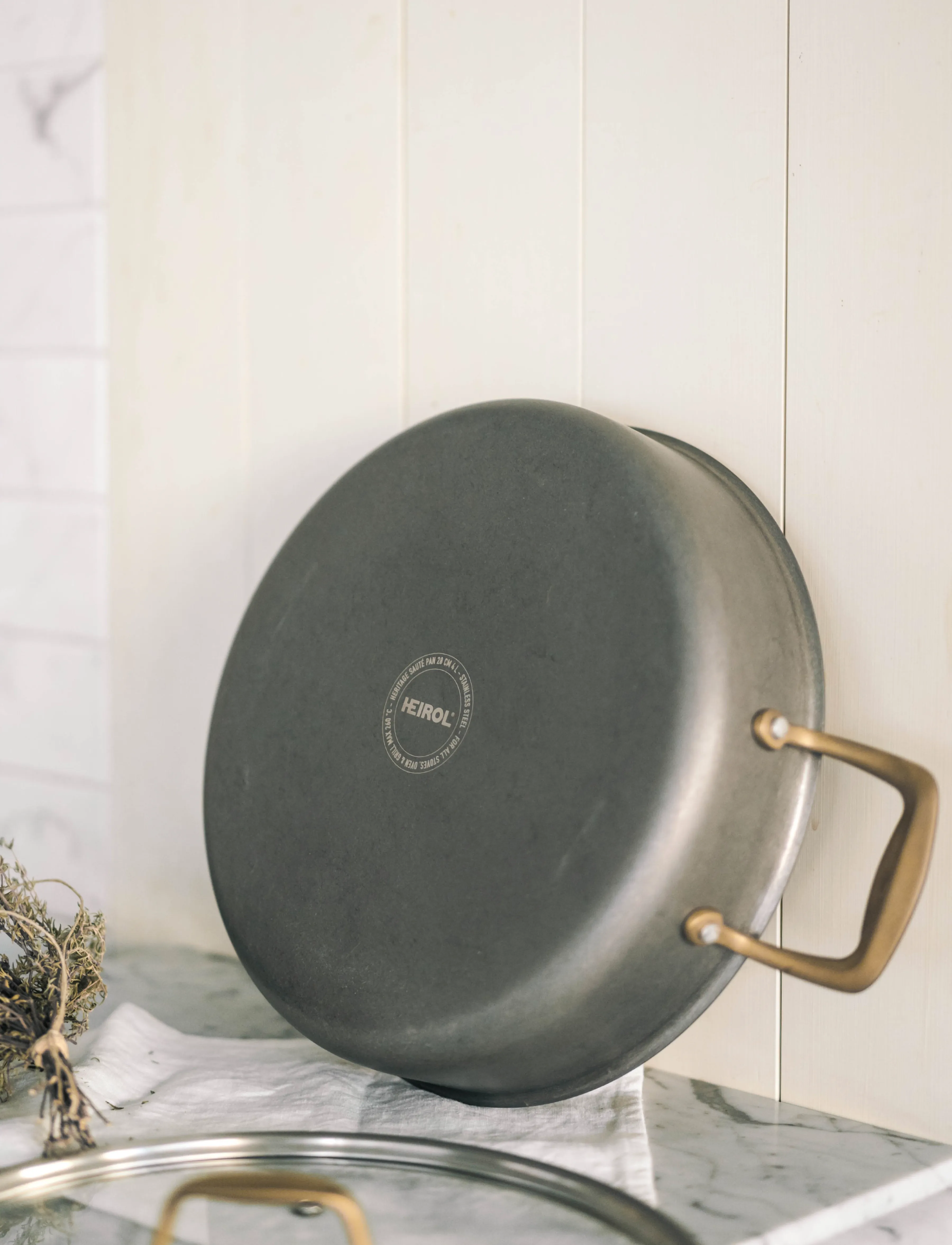 Heirol - Heirol Sauté panna 28 cm, 4 L, Heritage Pro - schmorpfannen & sauteusen - silver - 0