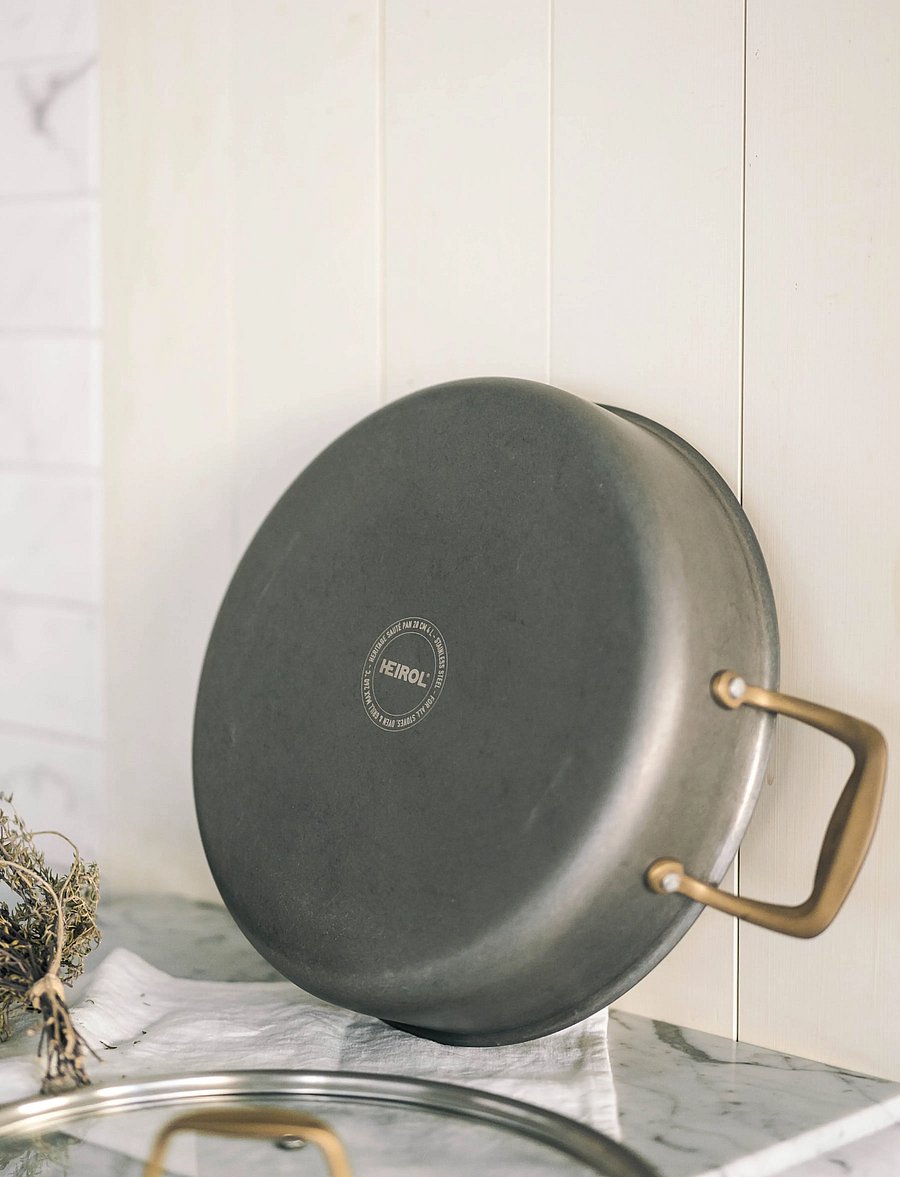 Heirol - Heirol Sauté panna 28 cm, 4 L, Heritage Pro - schmorpfannen & sauteusen - silver - 0