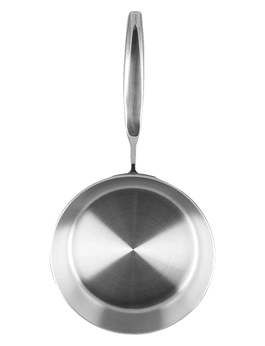 Heirol - Heirol Frying Pan 20 cm Steely Classic Triply - praepannid ja pannid - silver - 1