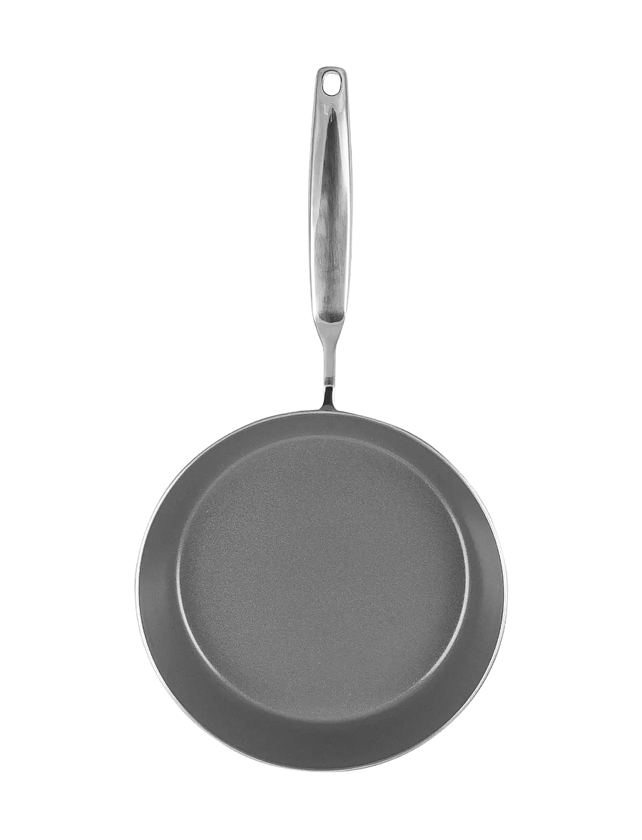 Heirol - Heirol Frying Pan 24 cm Cerasafe® Triply - praepannid ja pannid - silver - 1