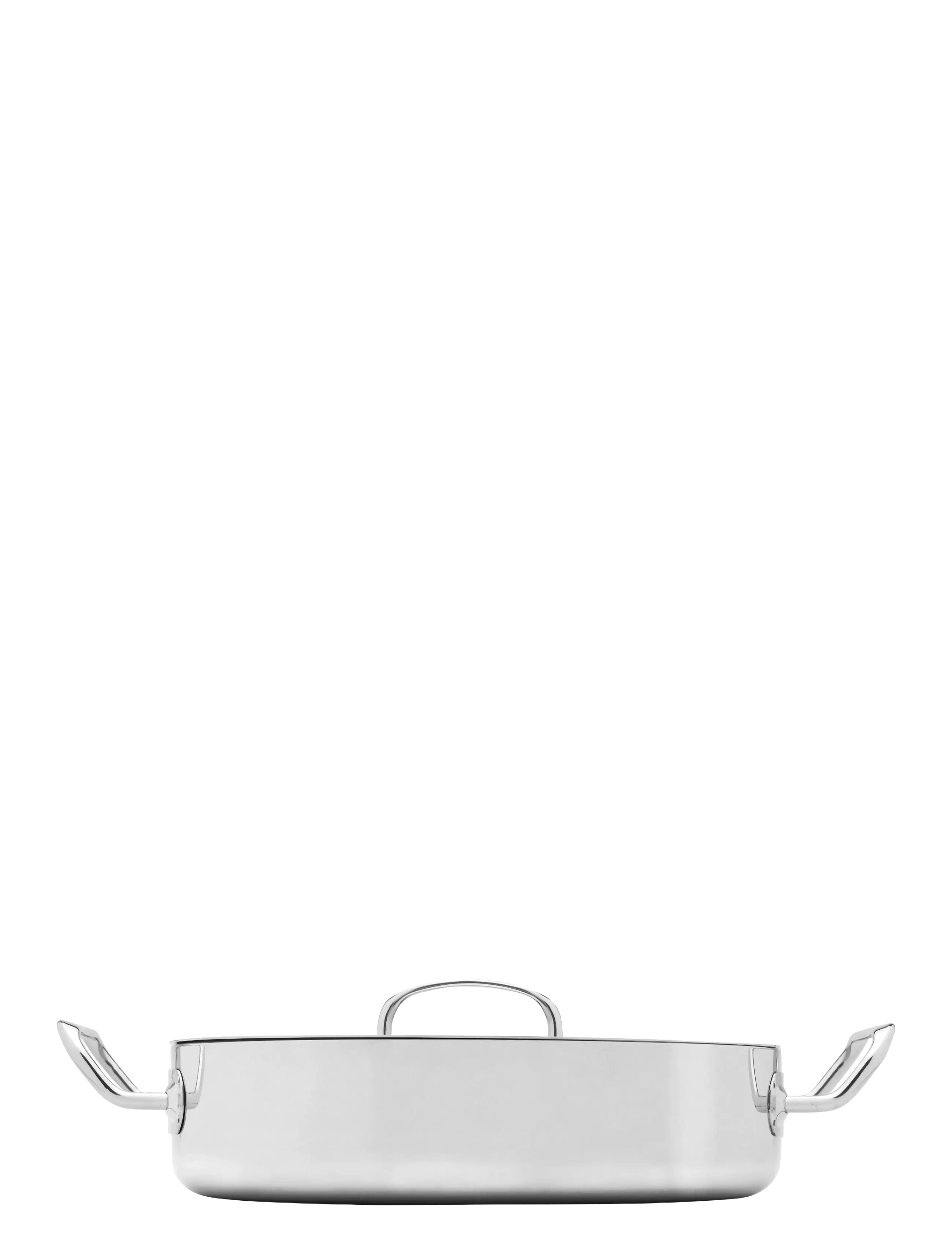 Heirol Heirol sautépande 28 cm, 4 liter Cerasafe® Triply - Vis alt - SILVER / silver