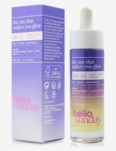 hello sunday the one that makes you glow SPF 40, Hello Sunday