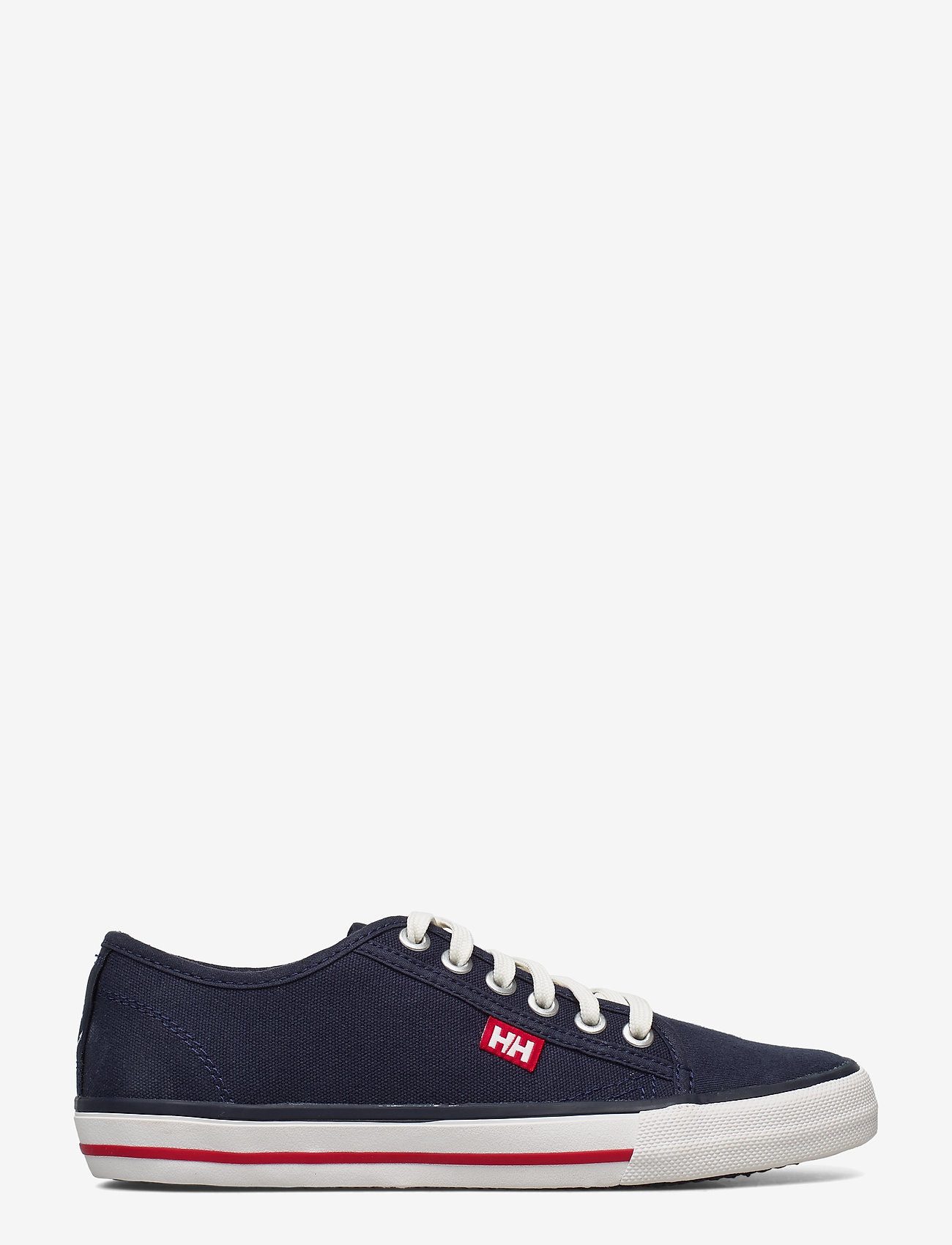 Helly Hansen - W FJORD CANVAS SHOE V2 - navy/red/off white - 1