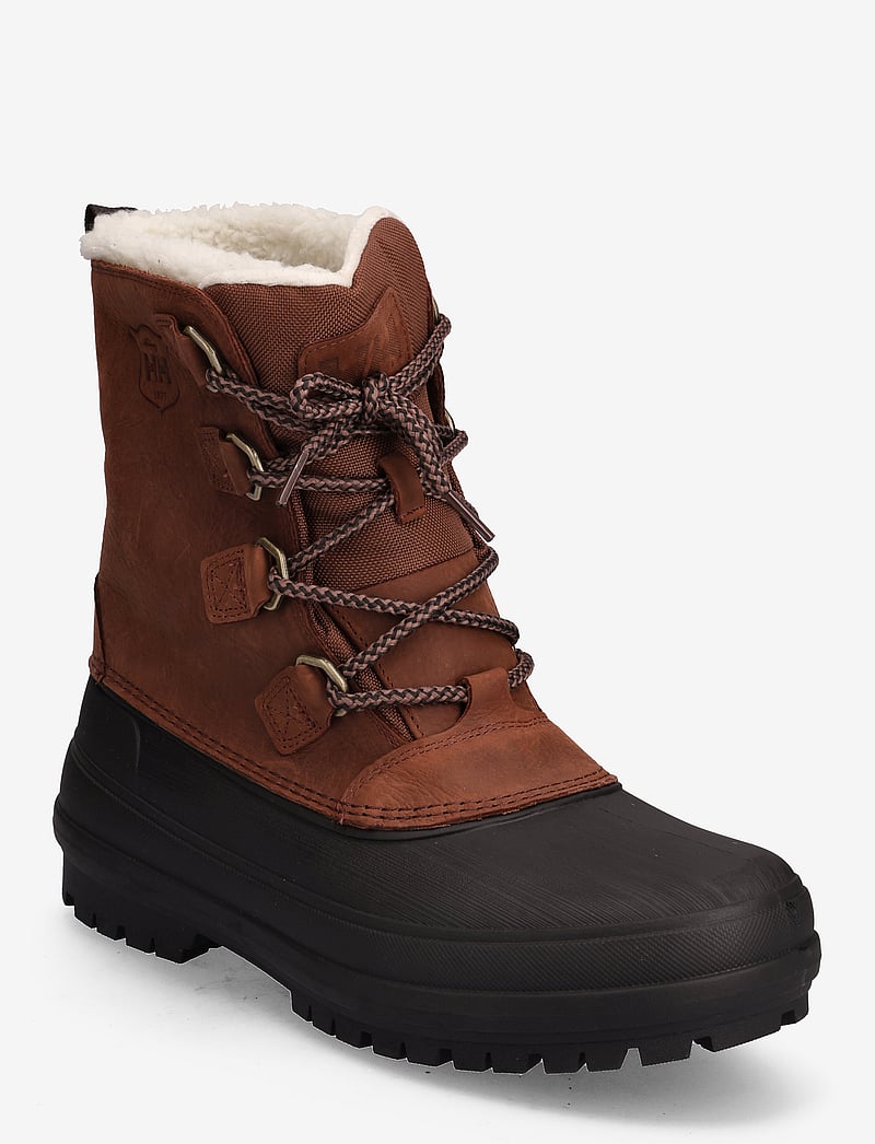 Helly Hansen - VARANGER PRIMALOFT - vinterkängor - brunette - 0