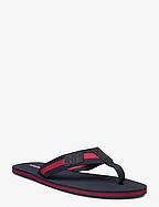 LOGO SANDAL 2 - NAVY/RED