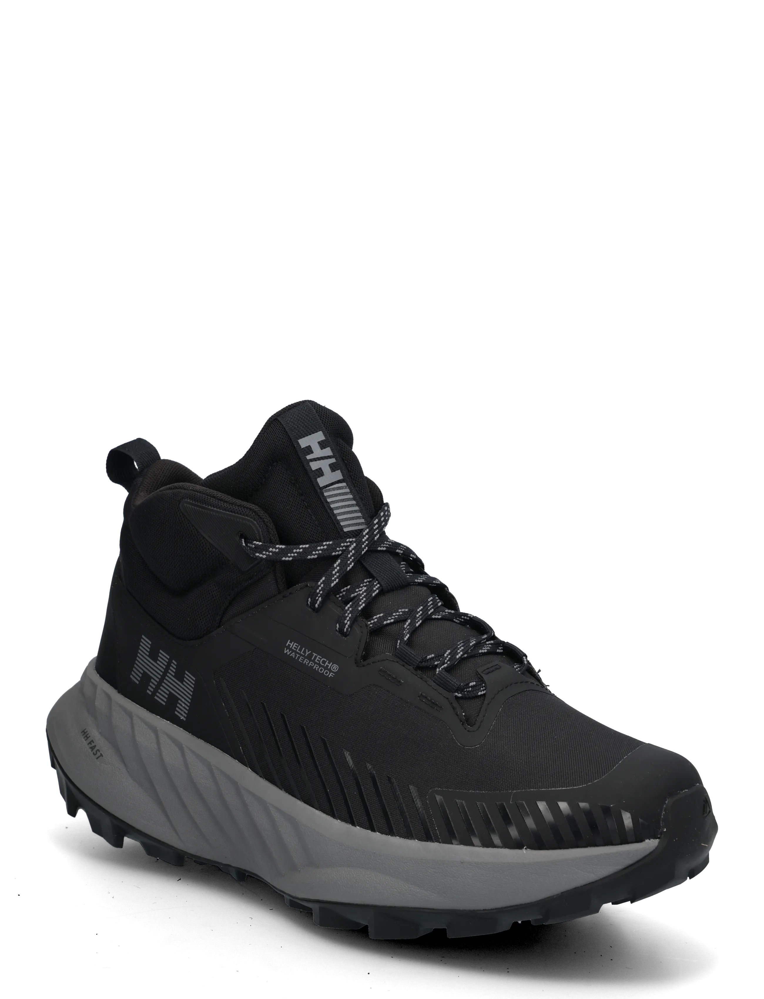 Helly Hansen AWE HIKER MID HT - Shoes - BLACK / black