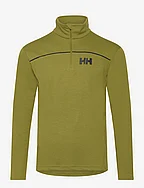 HP 1/2 ZIP PULLOVER - OLIVE GREEN