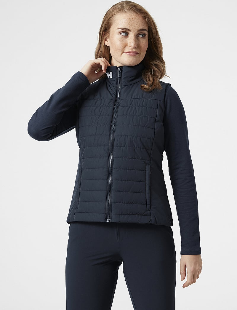 Helly Hansen - W CREW INSULATOR VEST 2.0 - ytterkläder - navy - 0