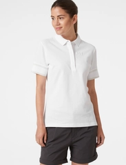 Helly Hansen - W THALIA PIQUE POLO - t-shirt & tops - white - 2
