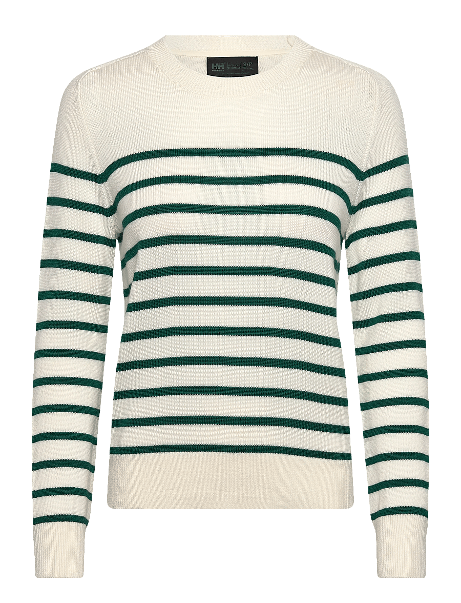 Helly Hansen - W MOLENE WOOL SWEATER - sweatshirts - emerald str - 0