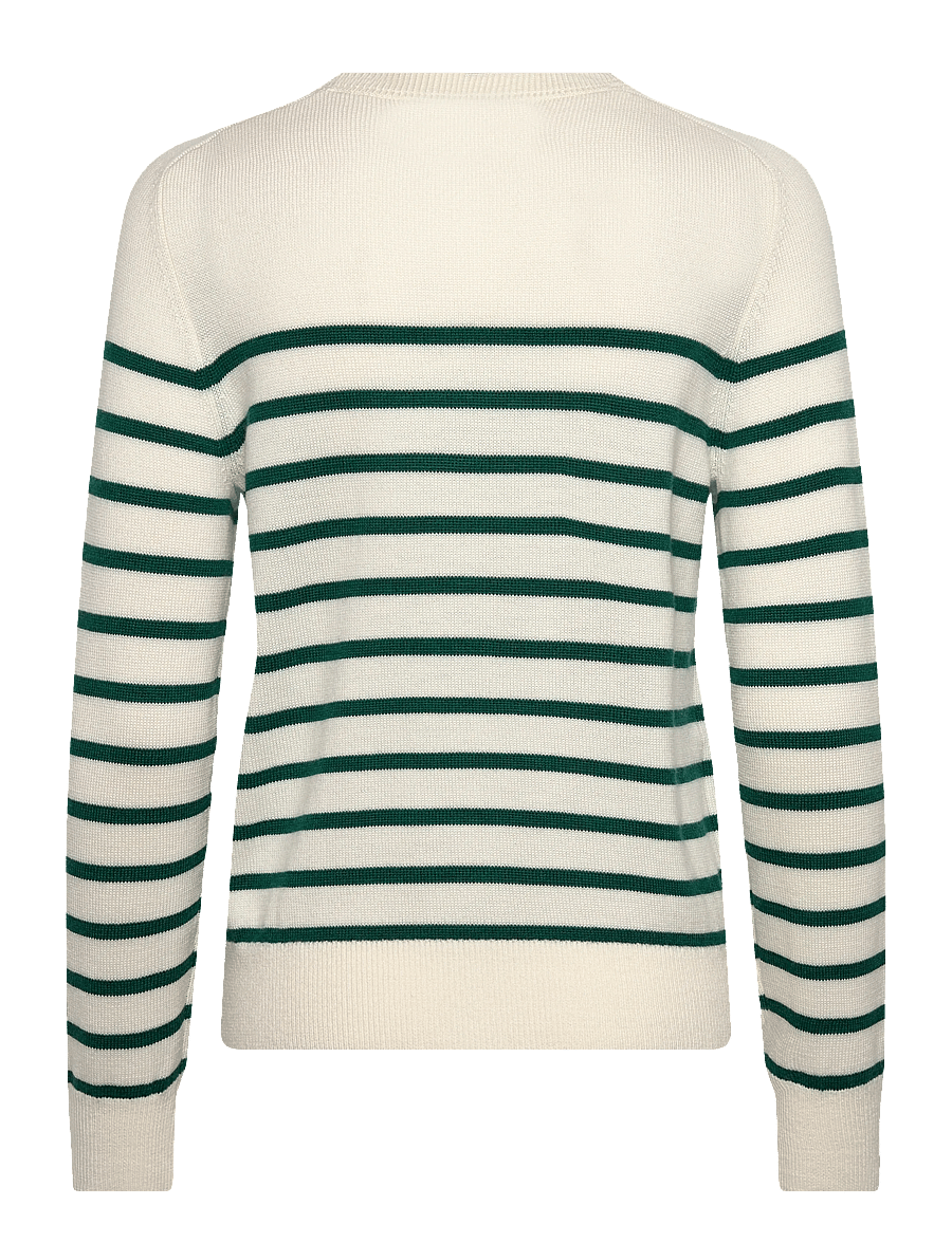 Helly Hansen - W MOLENE WOOL SWEATER - sweatshirts - emerald str - 1