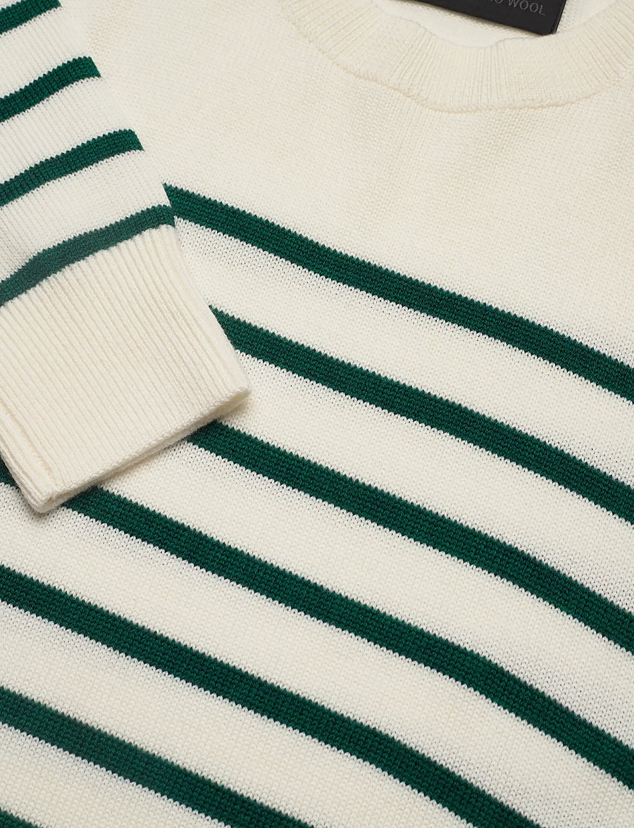 Helly Hansen - W MOLENE WOOL SWEATER - sweatshirts - emerald str - 2