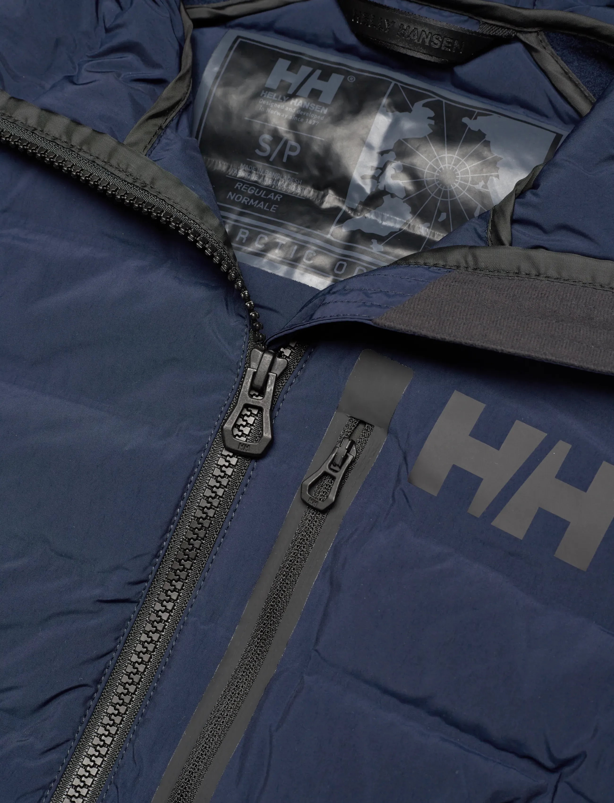 Helly Hansen - W ARCTIC OCEAN HYBRID INS - frilufts- & regnjakker - navy - 2
