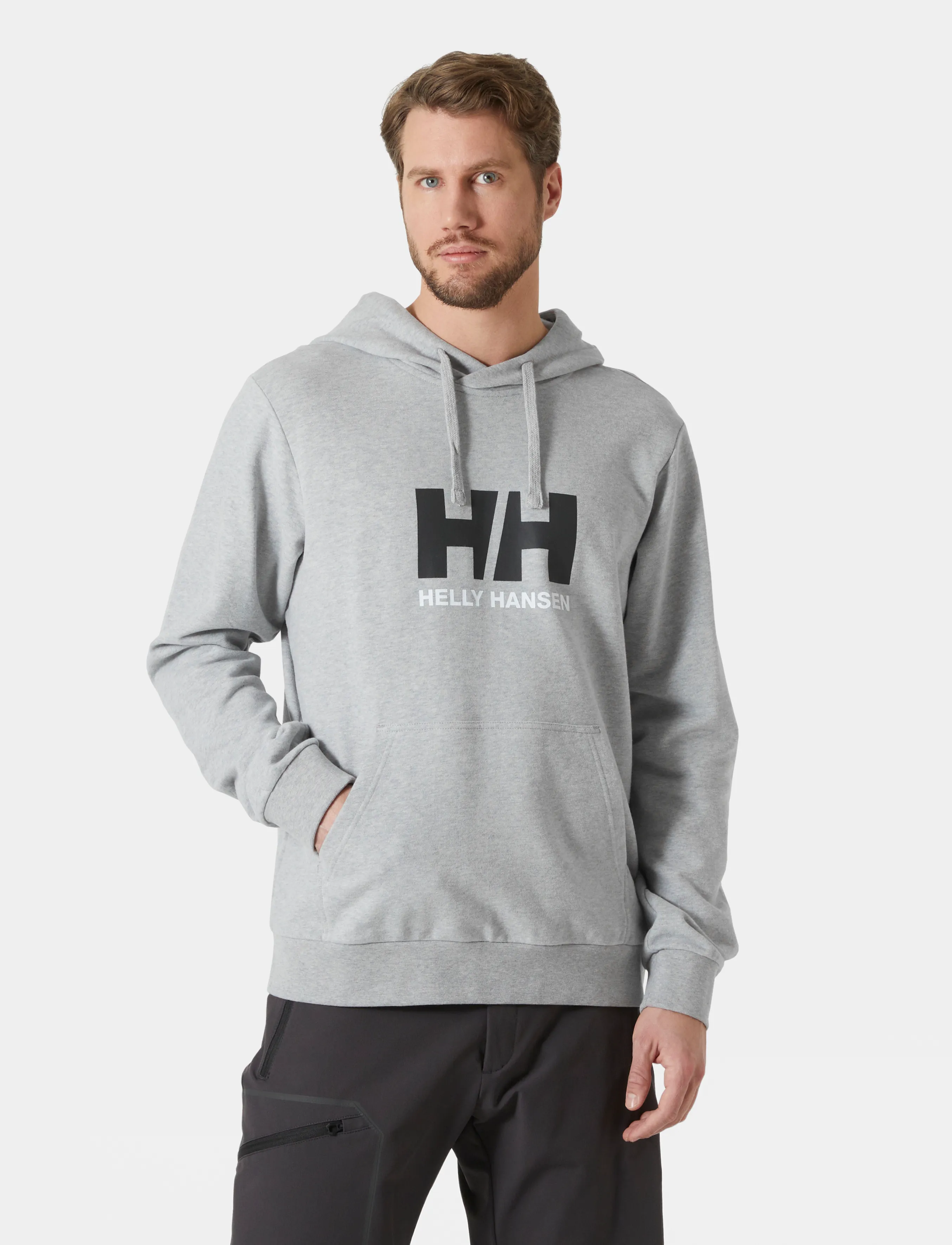 Helly Hansen - HH LOGO HOODIE 2.0 - kapuzenpullover - grey melang - 4