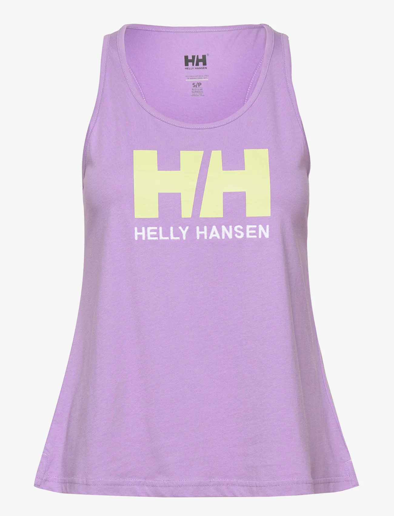 Helly Hansen - W HH LOGO SINGLET - tank tops - heather - 0