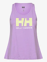 Helly Hansen - W HH LOGO SINGLET - tank tops - heather - 0
