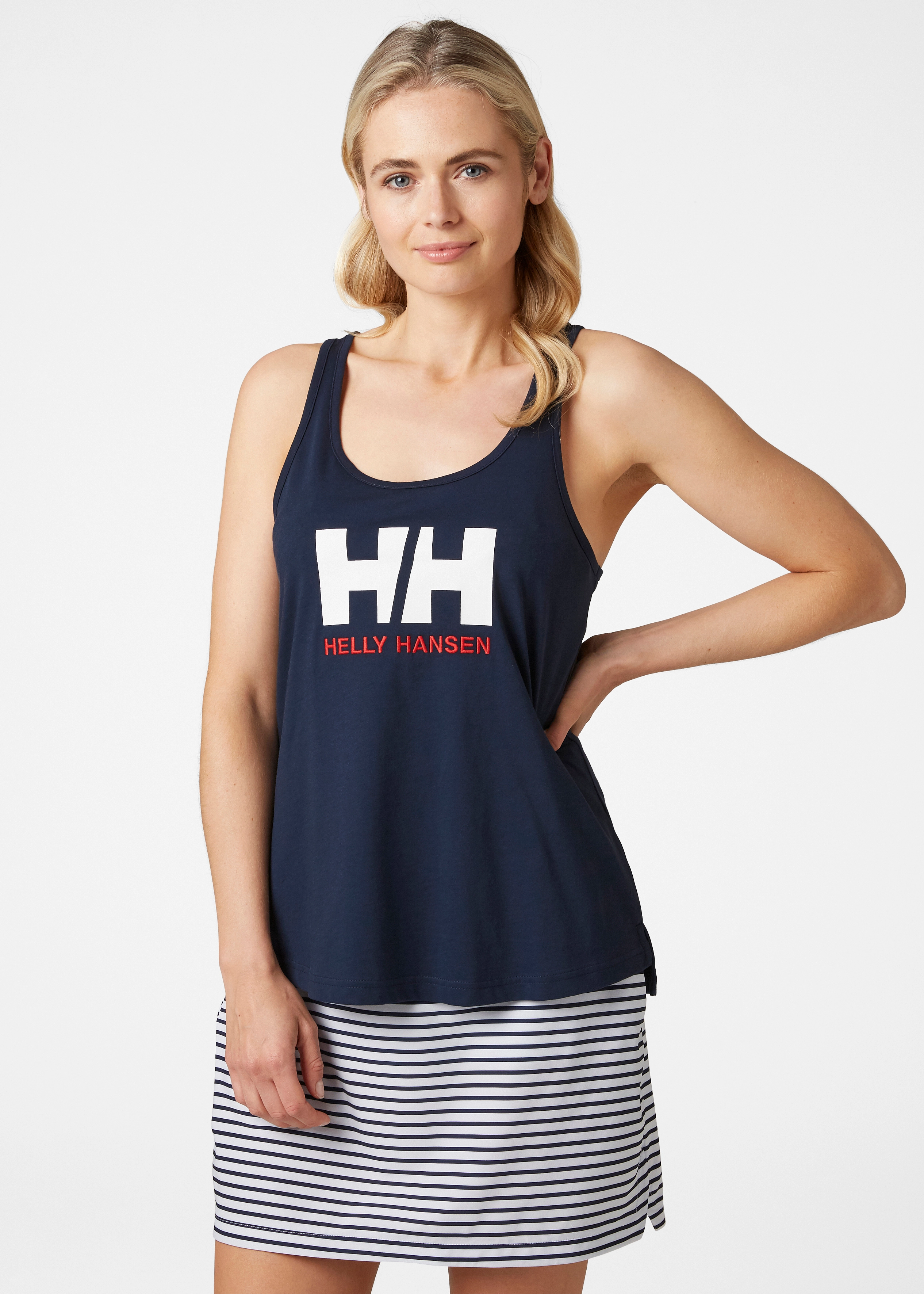Helly Hansen - W HH LOGO SINGLET - navy - 2