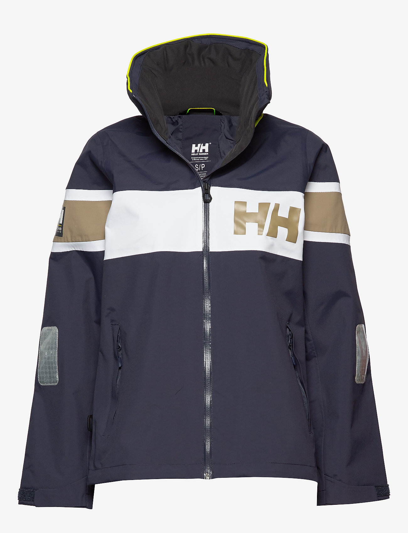 W SALT FLAG JACKET - GRAPHITE BLUE