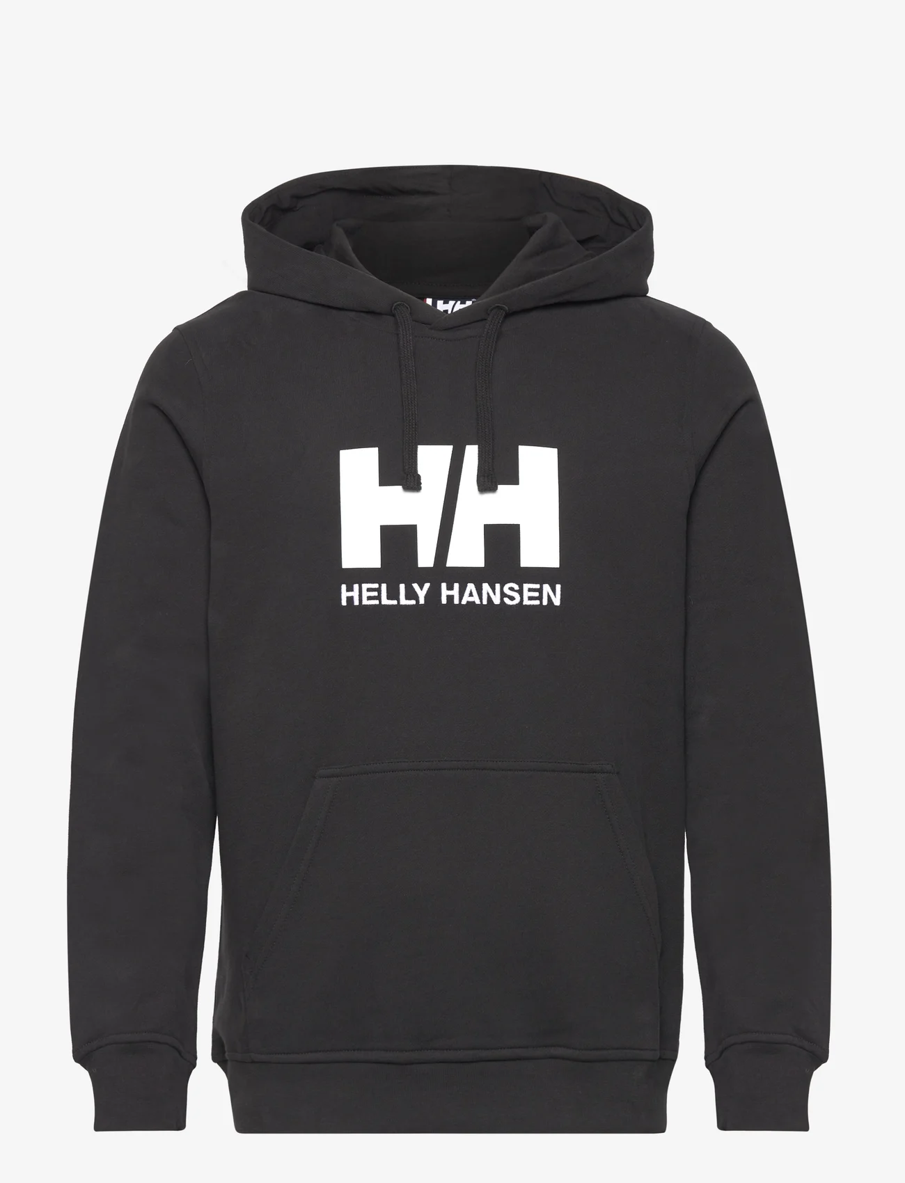 Helly Hansen - HH LOGO HOODIE - mid layer jackets - black - 0