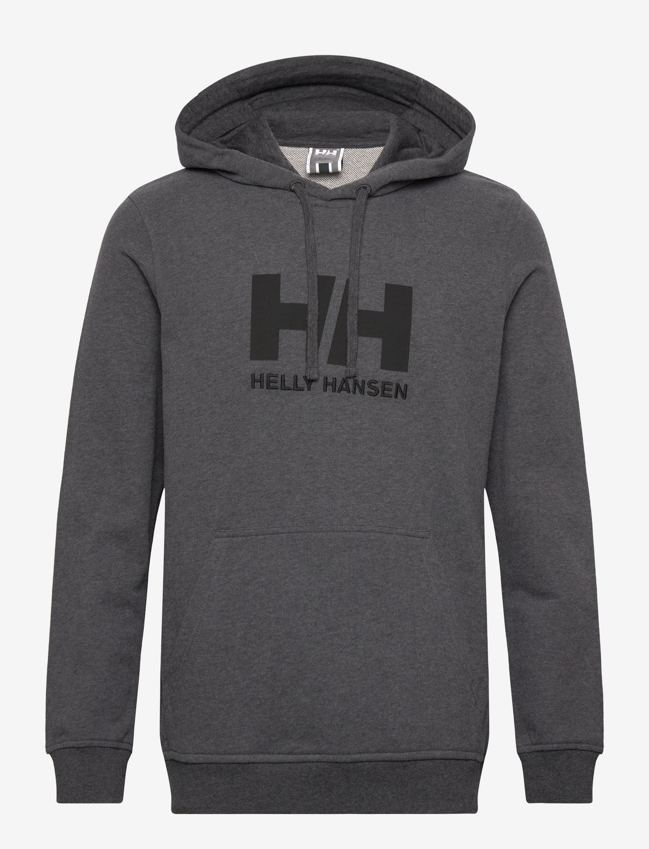 Helly Hansen - HH LOGO HOODIE - ebony melan - 1