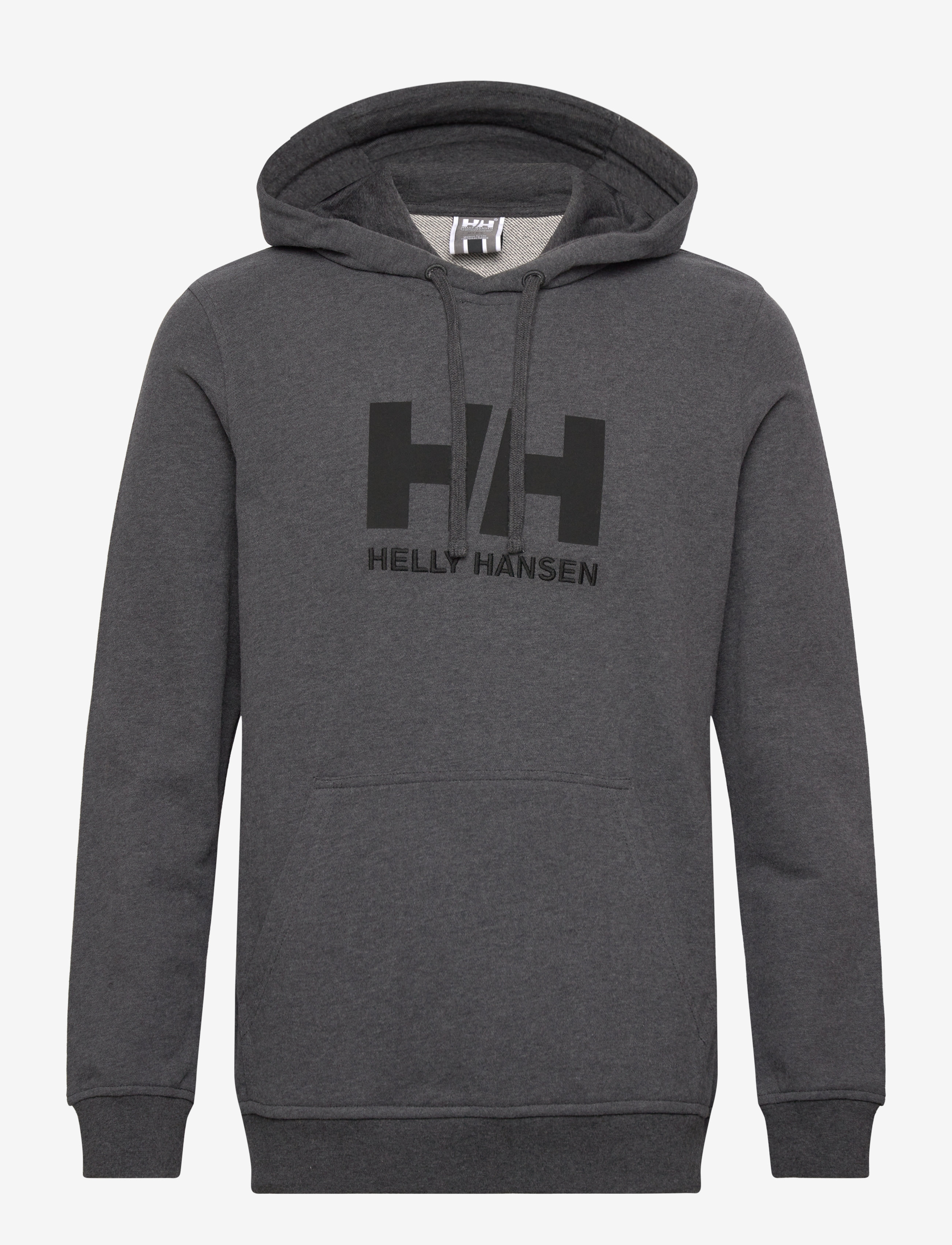 Helly Hansen - HH LOGO HOODIE - ebony melan - 1