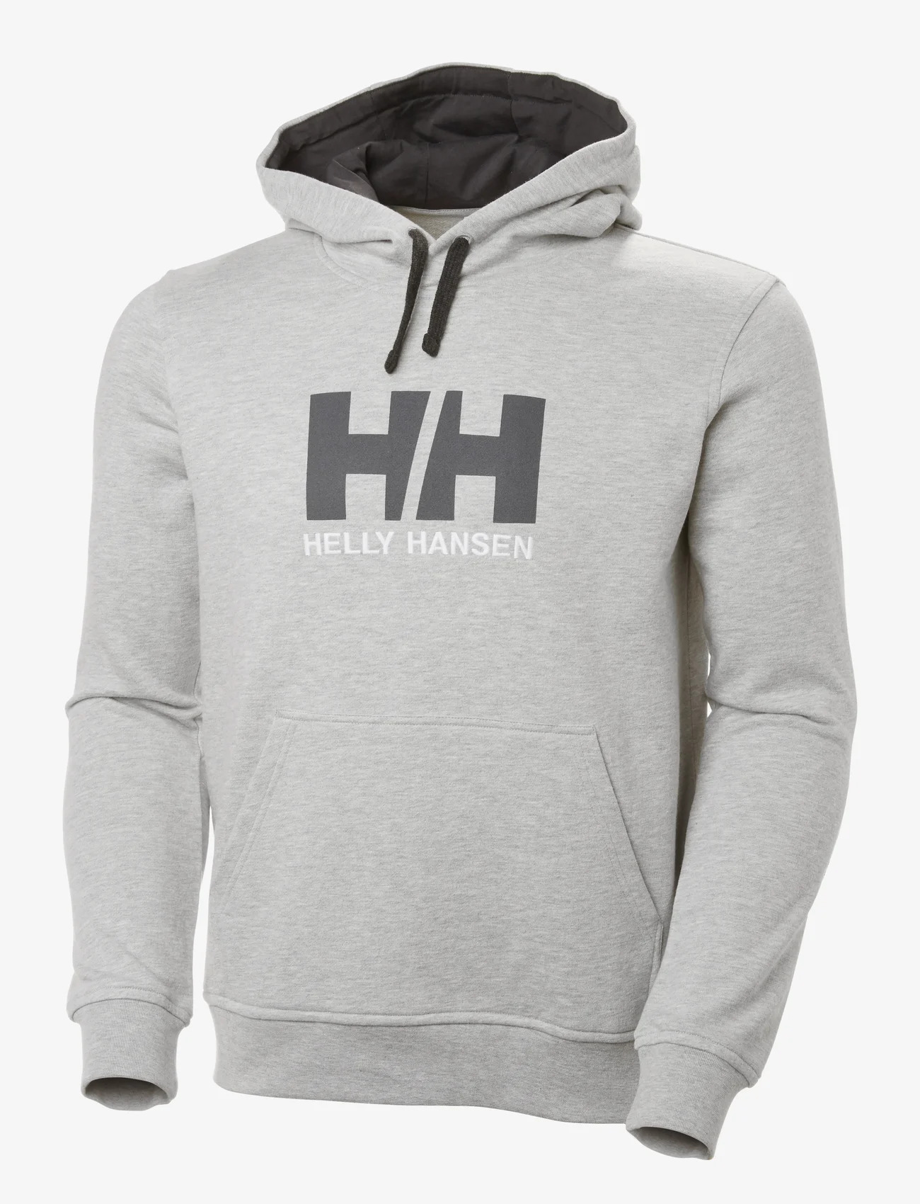 Helly Hansen - HH LOGO HOODIE - midlayer-jakker - grey melang - 0