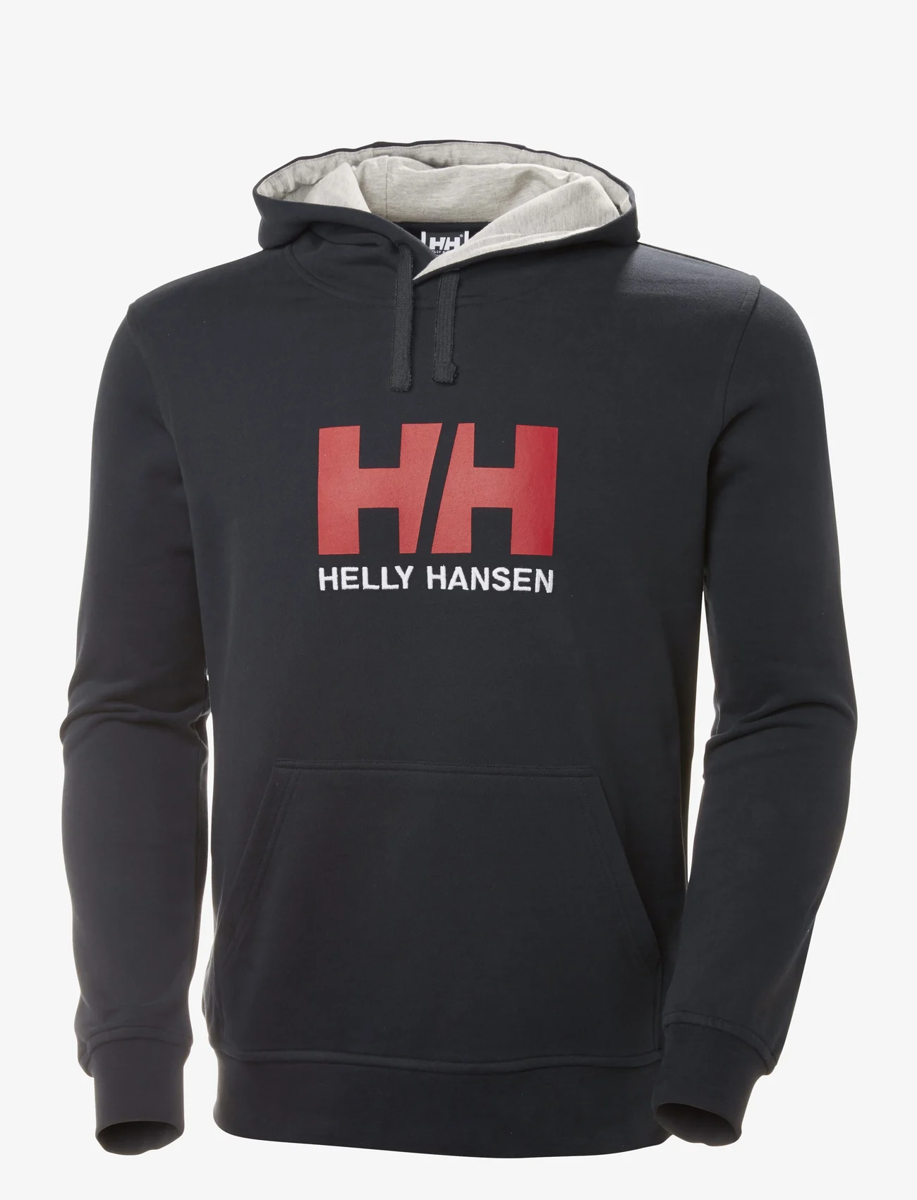 Helly Hansen - HH LOGO HOODIE - mid layer jackets - navy - 0