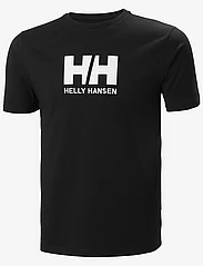 Helly Hansen - HH LOGO T-SHIRT - zemākās cenas - black - 0