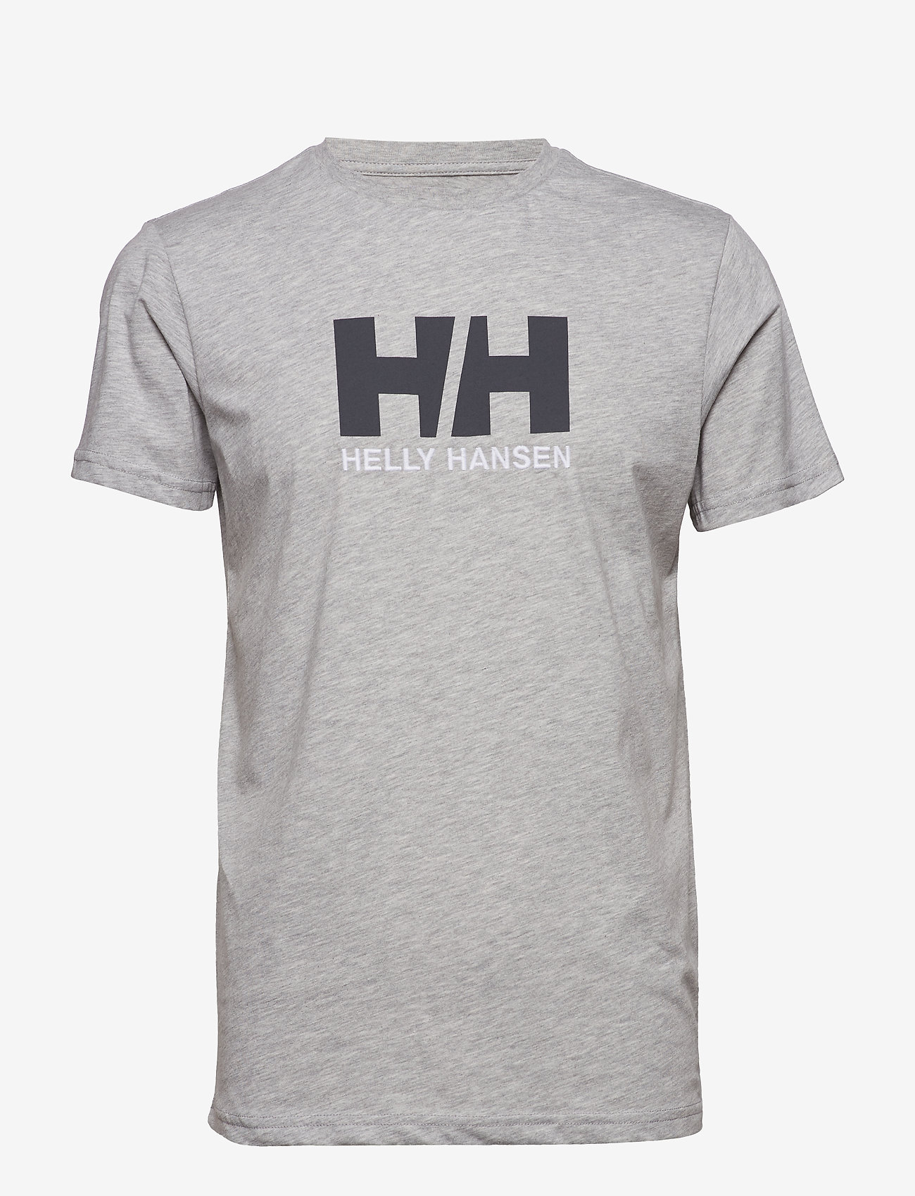 Helly Hansen - HH LOGO T-SHIRT - laveste priser - grey melang - 0