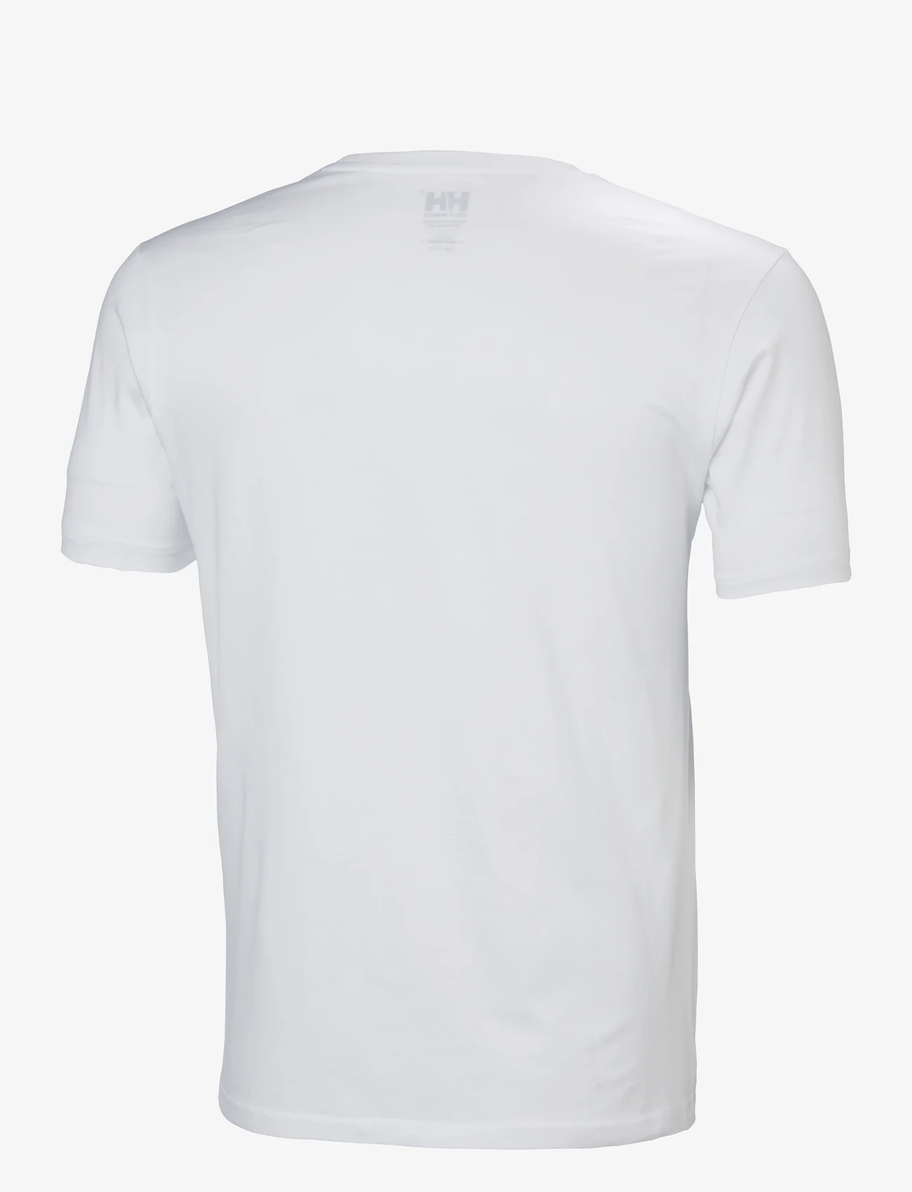 Helly Hansen - HH LOGO T-SHIRT - short-sleeved t-shirts - white - 1