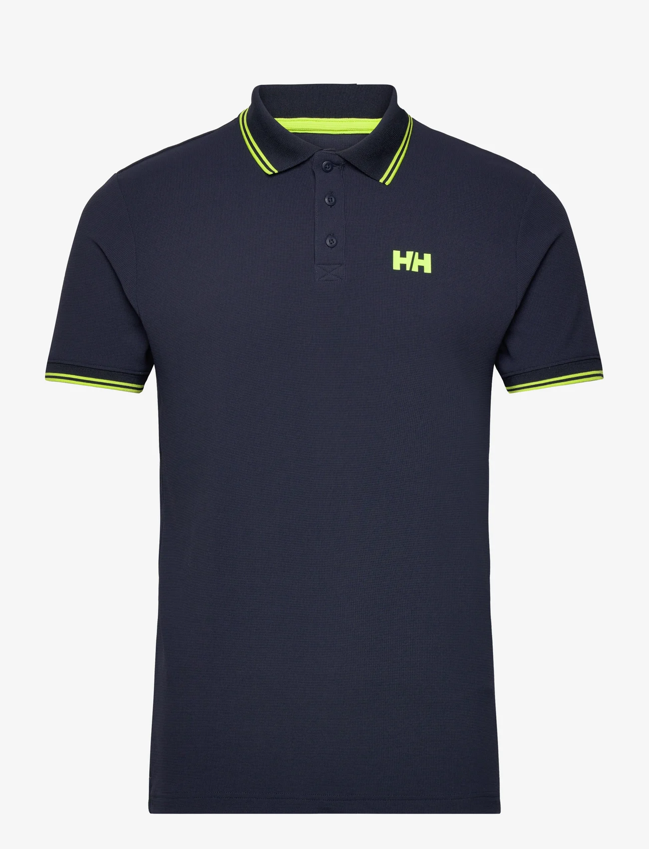 Helly Hansen - KOS POLO - polo marškinėliai trumpomis rankovėmis - navy - lime - 0