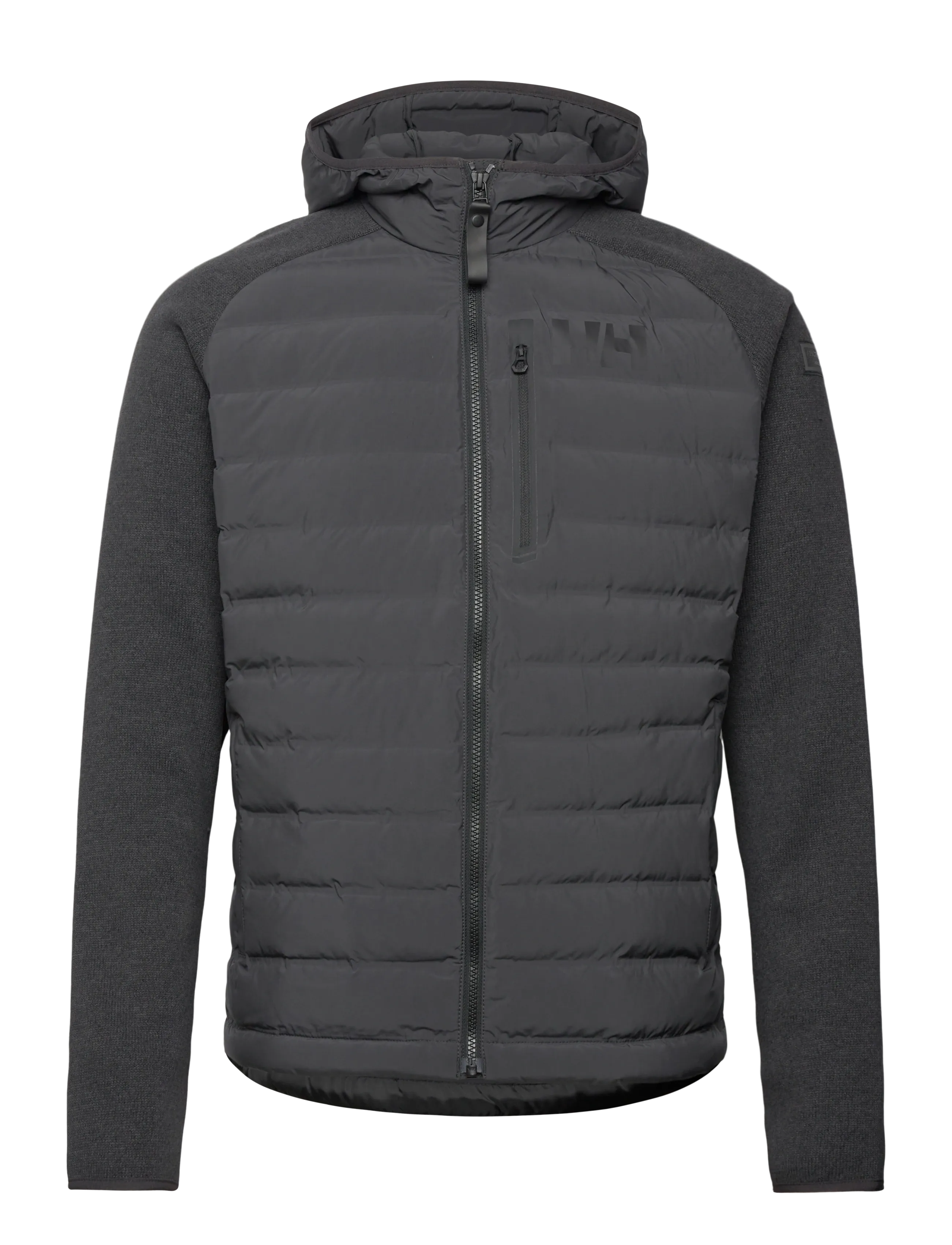 Helly Hansen ARCTIC OCEAN HYBRID INSULATOR - Vêtements - EBONY / black
